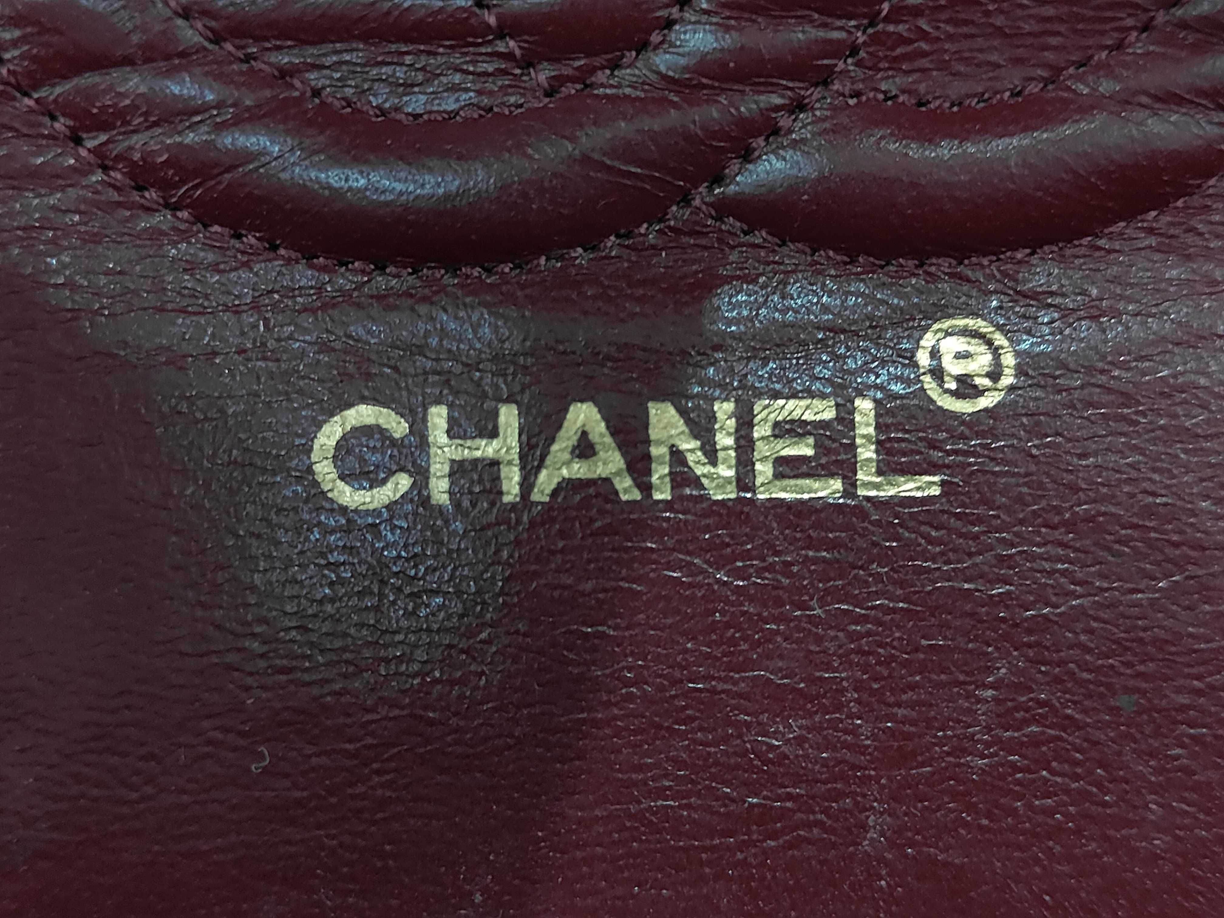 Lambskin Double Flap Matelassé Chain Shoulder Bag — view 10