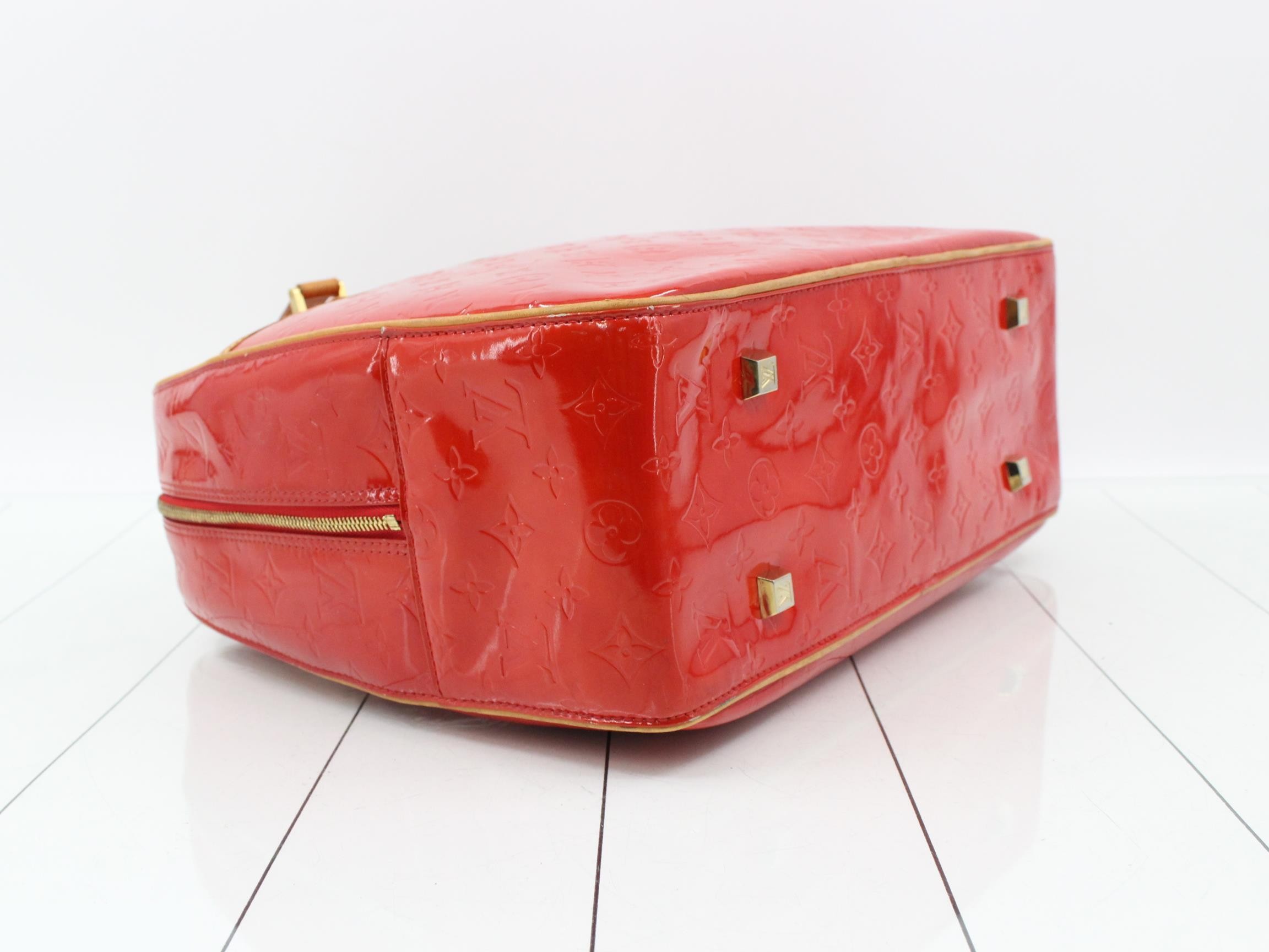 Vernis Sutton Rouge Handbag — view 5