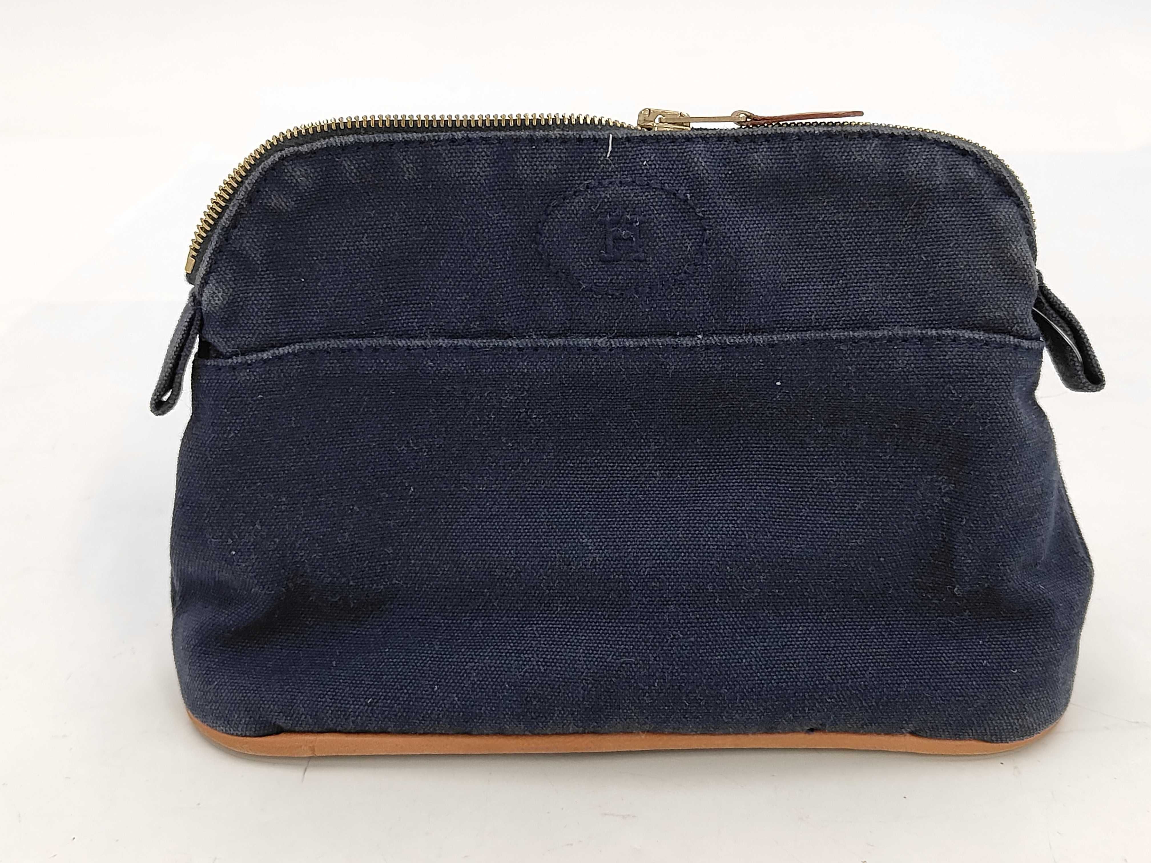 Bolide Pouch 20 Mini Size Navy Canvas Pouch