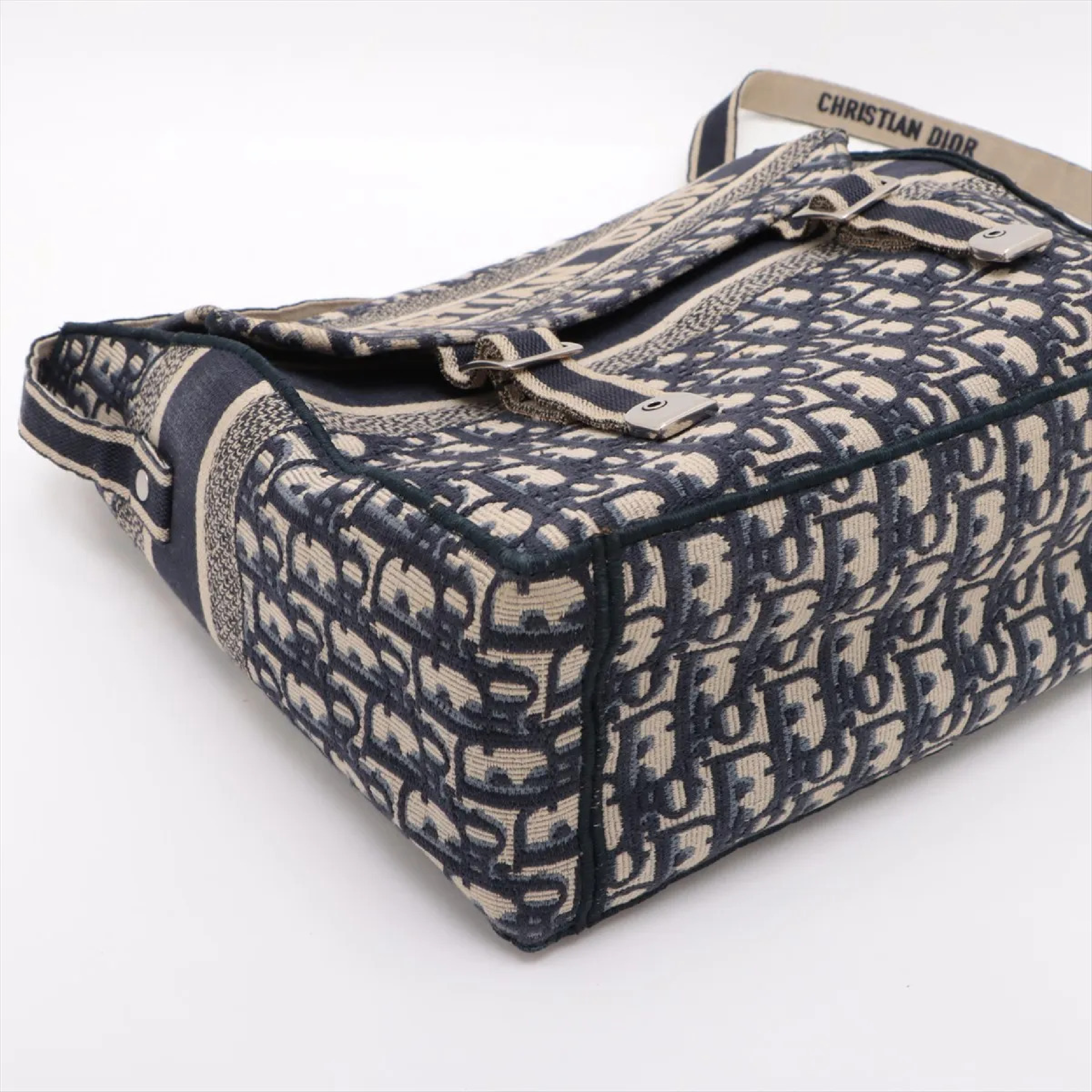 Oblique Canvas Shoulder Bag — view 4