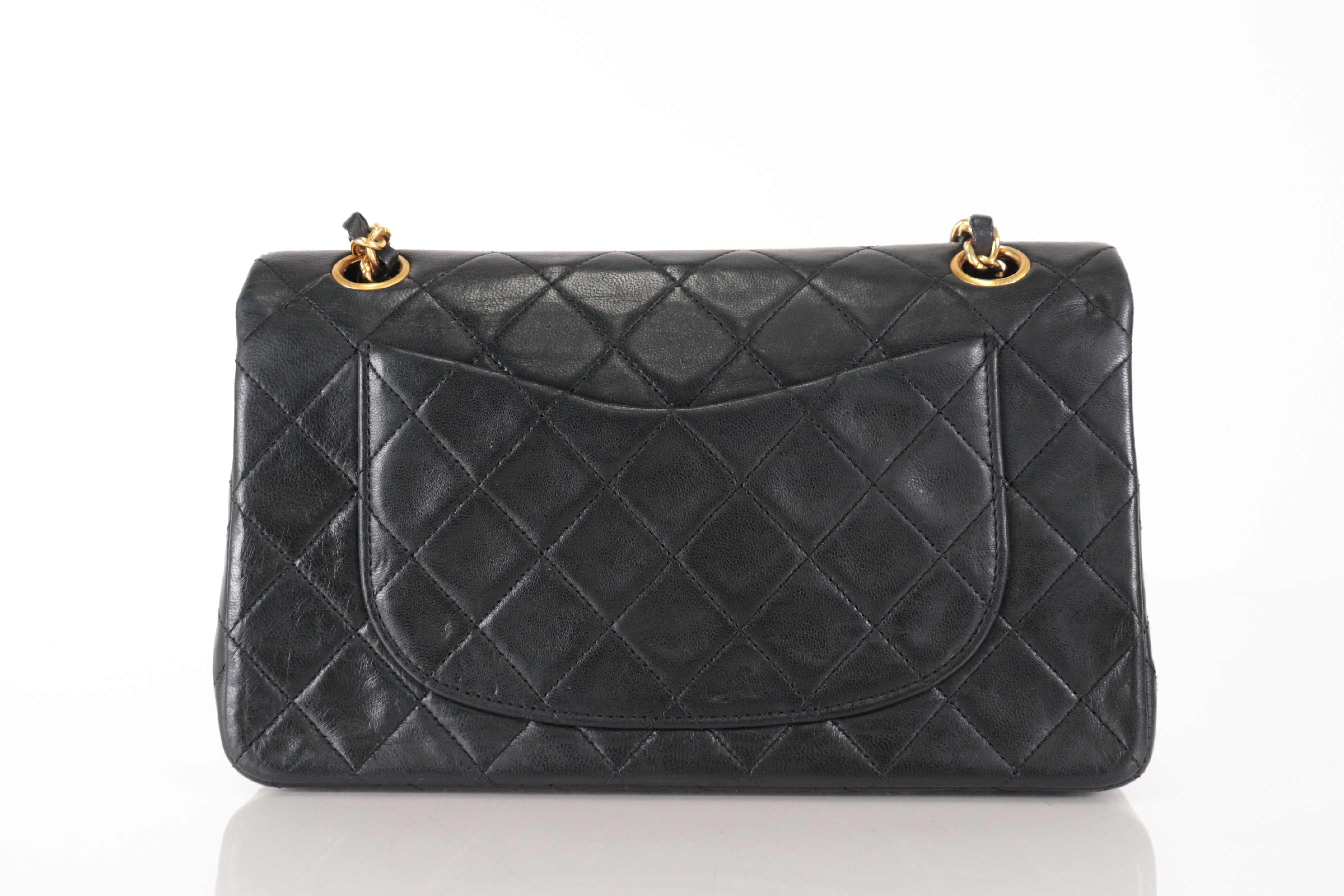 W-Flap 23 Lambskin Chain Shoulder Bag (Series 1) — view 3