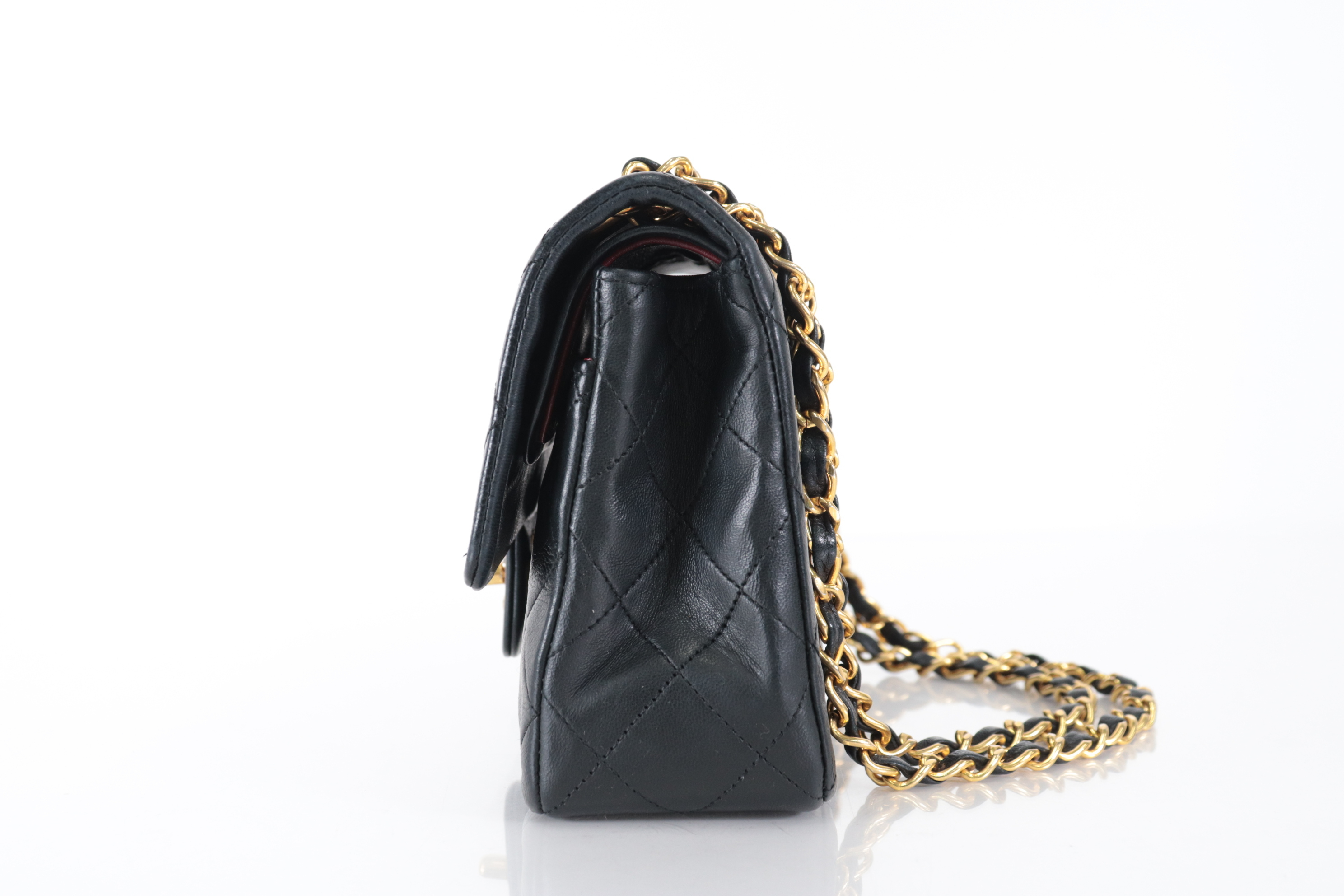 W-Flap 23 Lambskin Chain Shoulder Bag (Series 1) — view 5