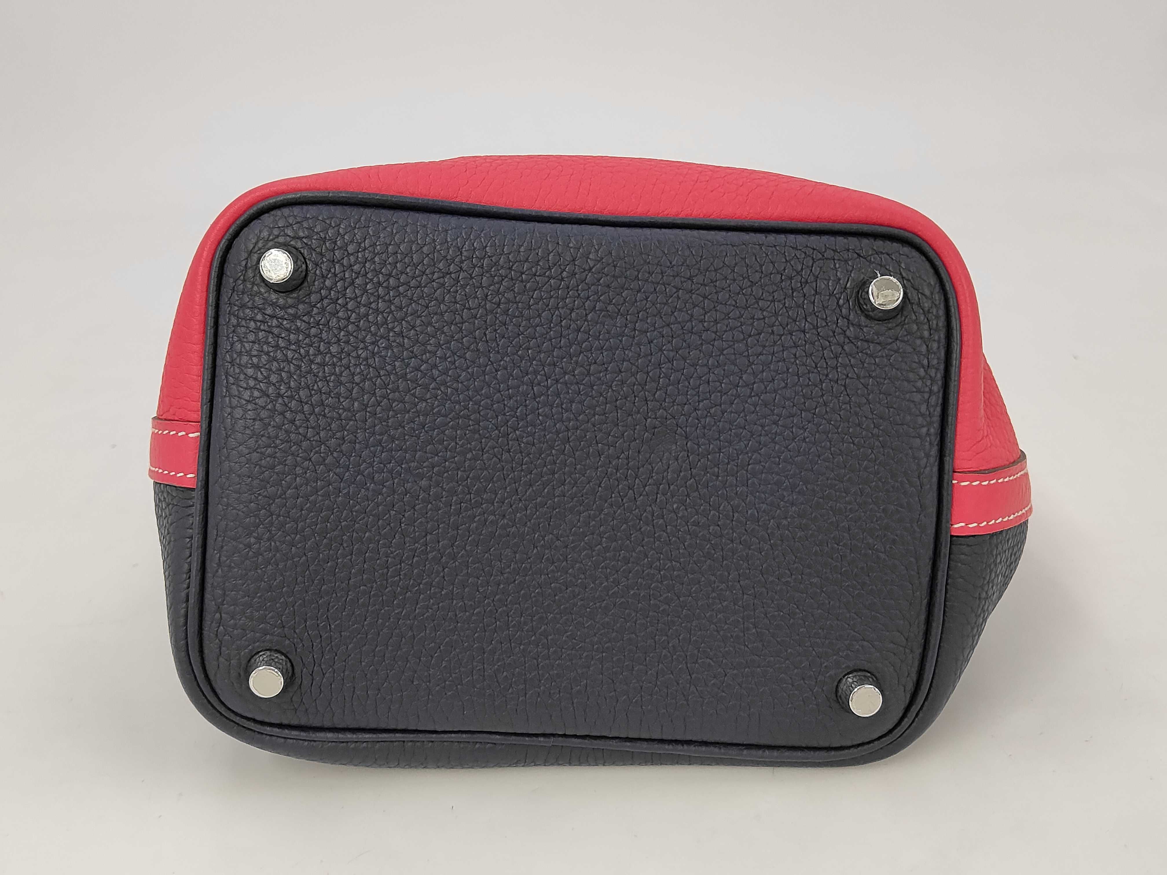 Picotin Lock PM Bicolor D Stamp Handbag — view 4