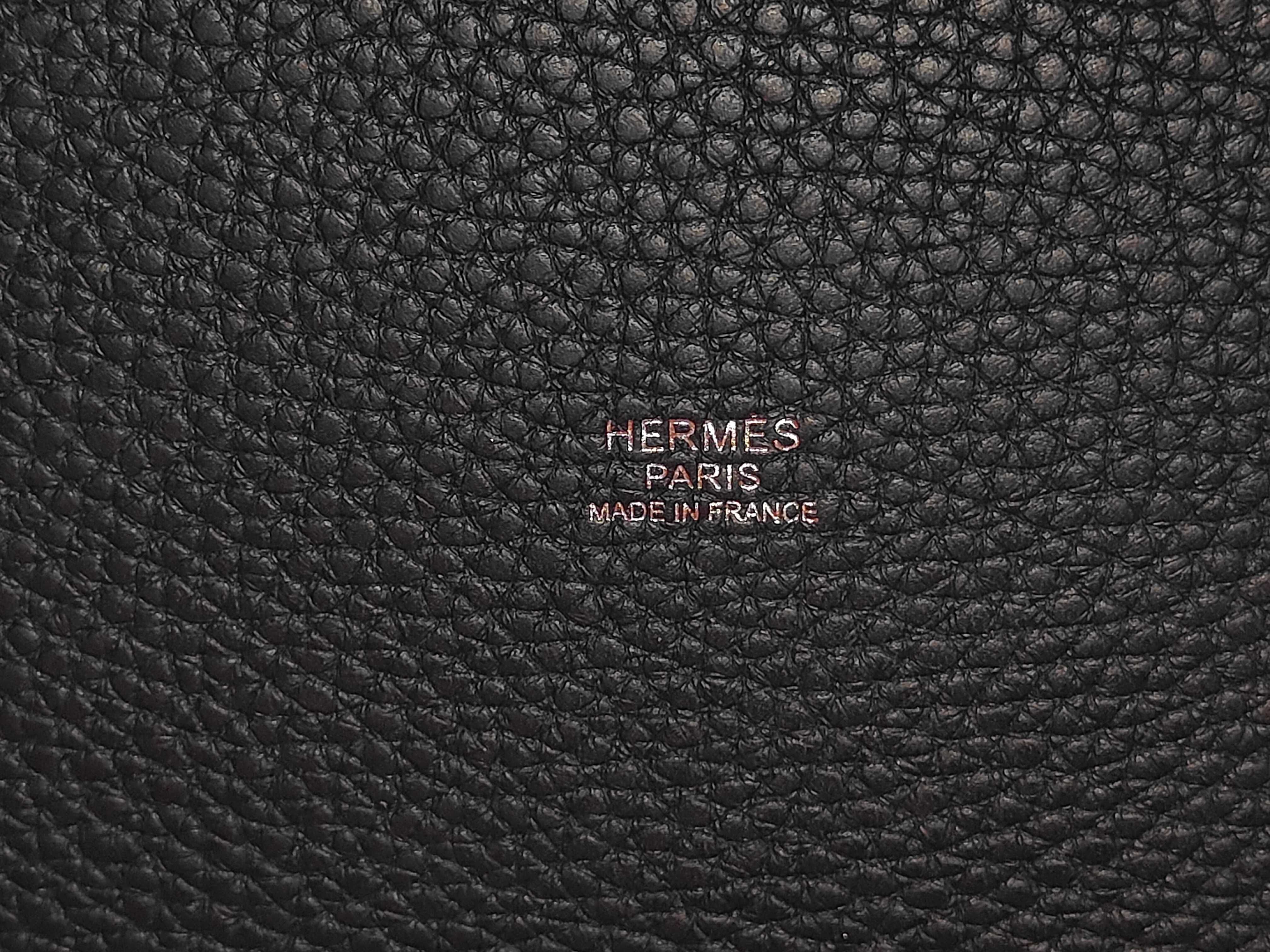 Picotin Lock PM Bicolor D Stamp Handbag — view 10