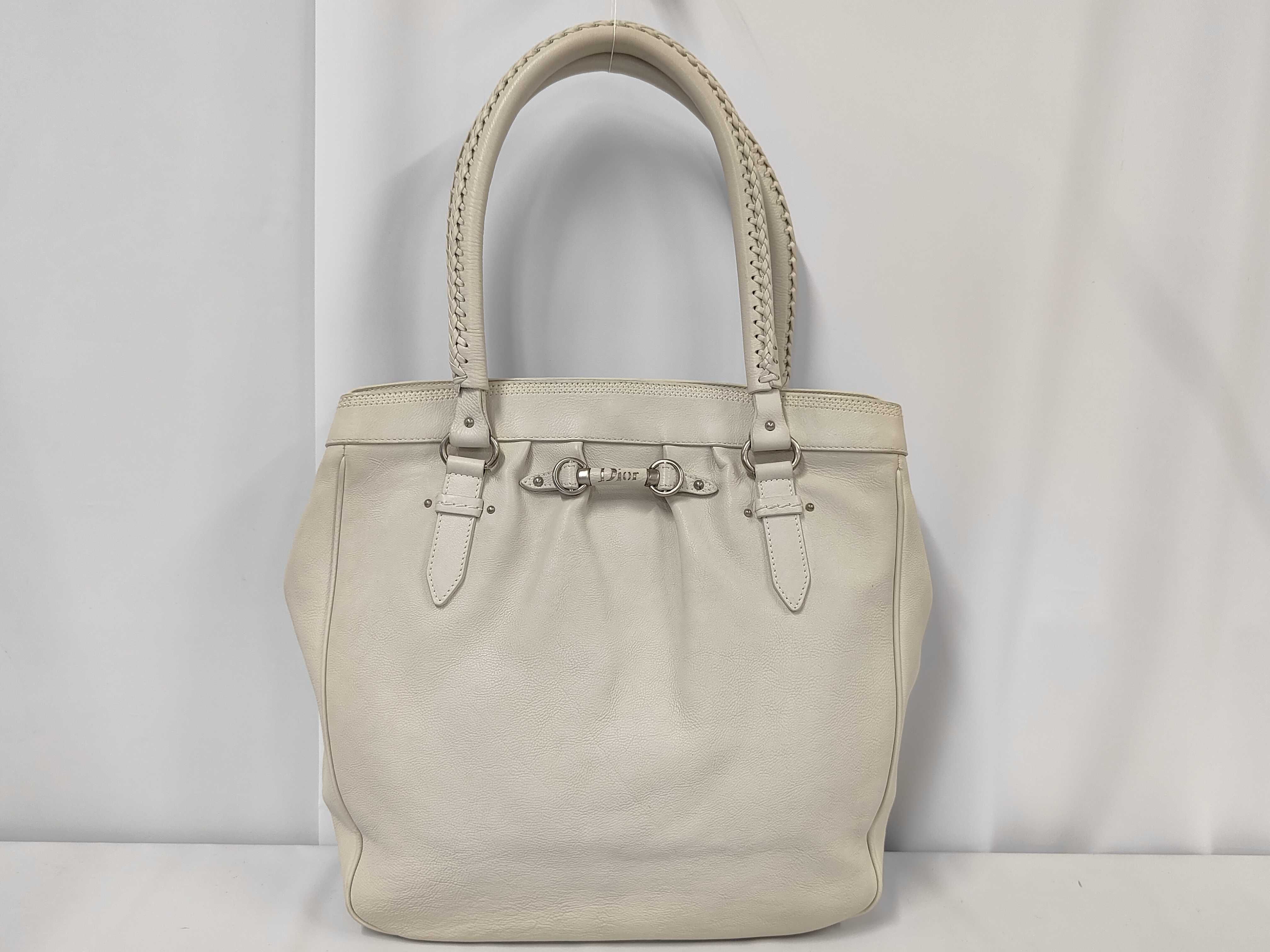 Logo White Tote Bag