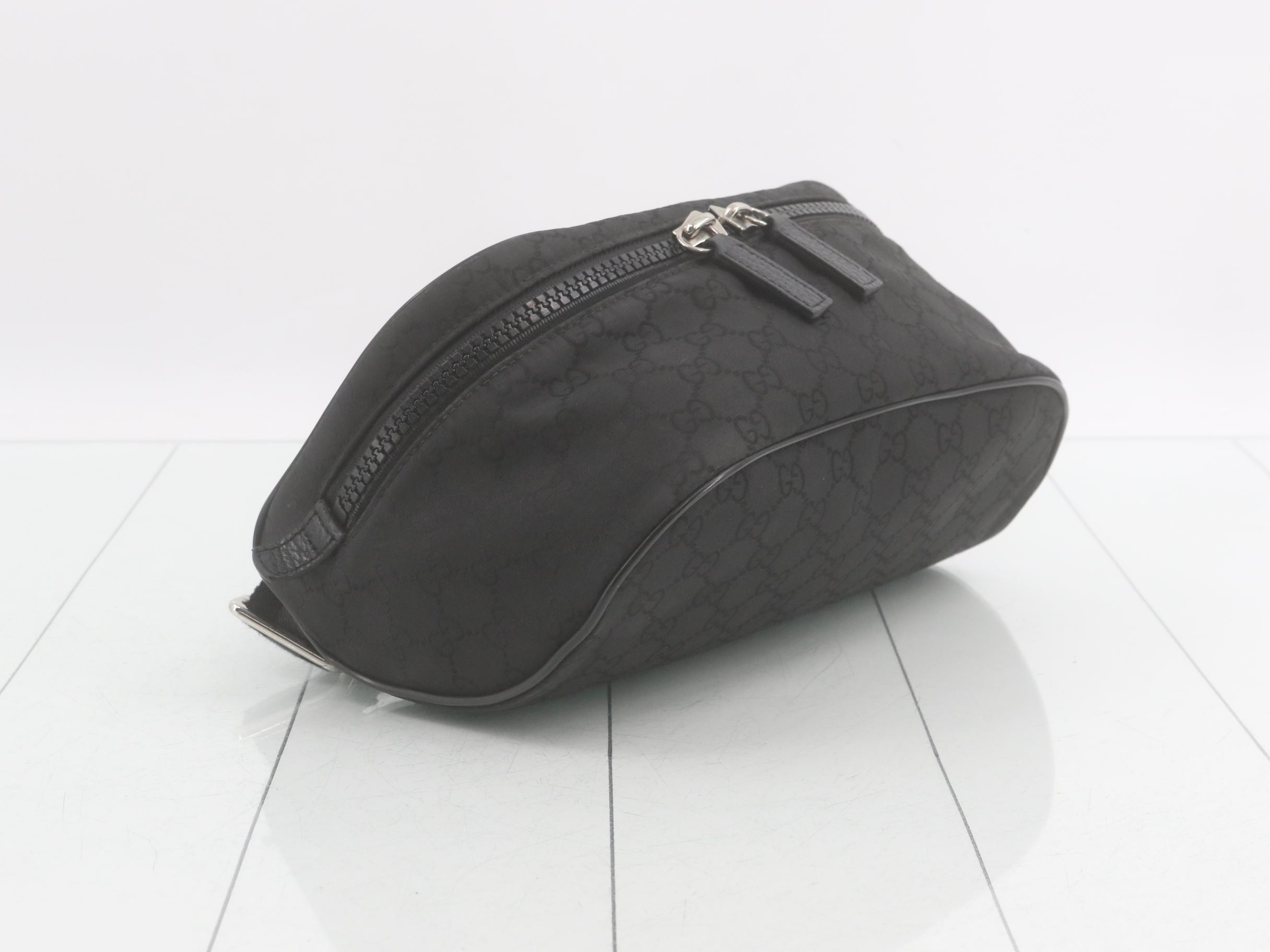 GG Nylon Waist Bag, Black — view 5