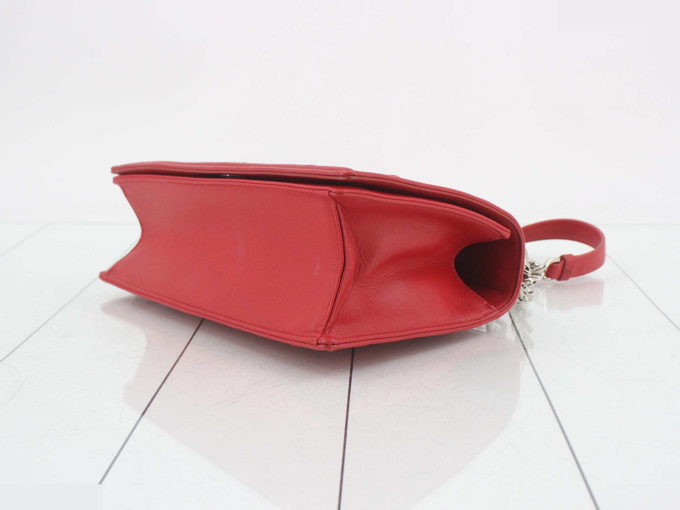 Diorama Leather Chain Shoulder Bag — view 6