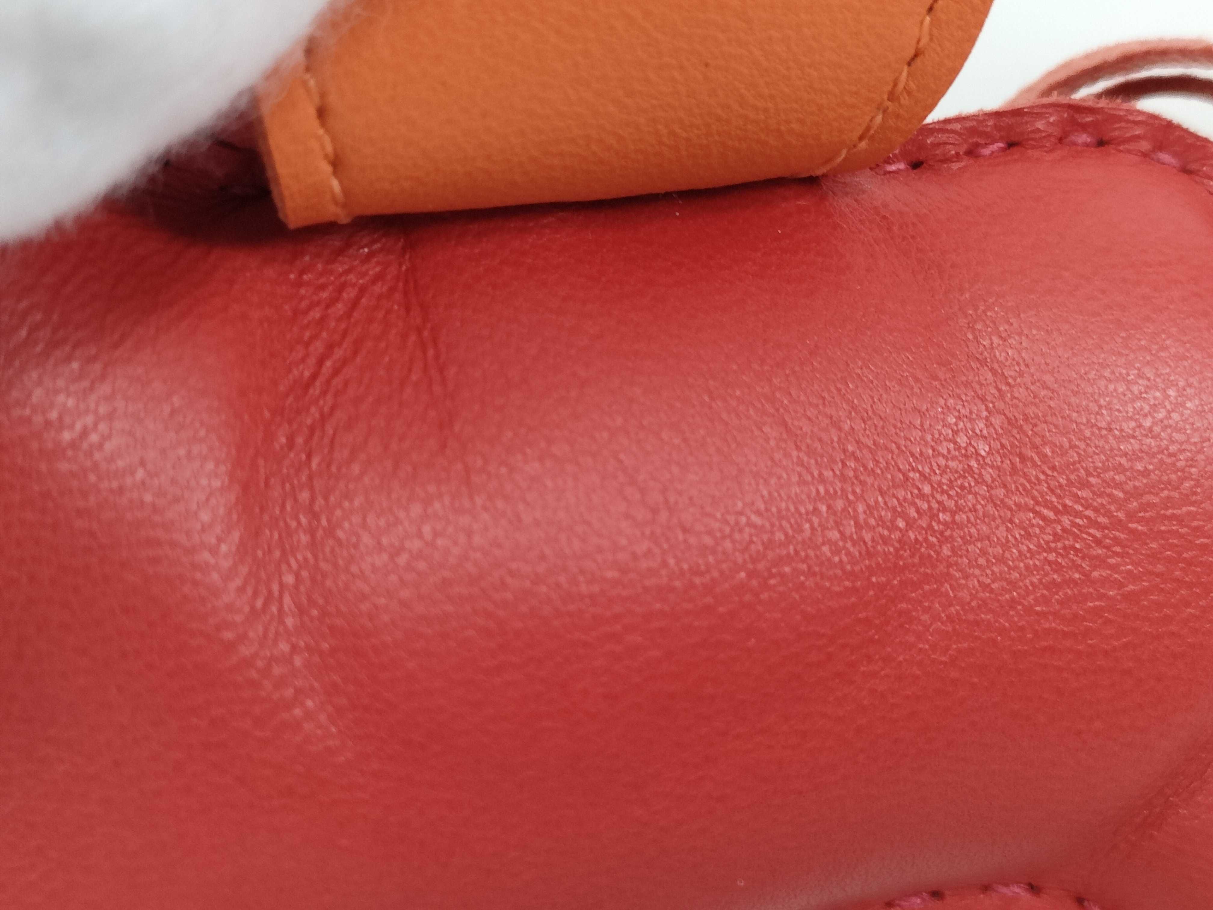 Rodeo MM Agneau Milo Red Orange Pink Key Case/Keychain — view 10