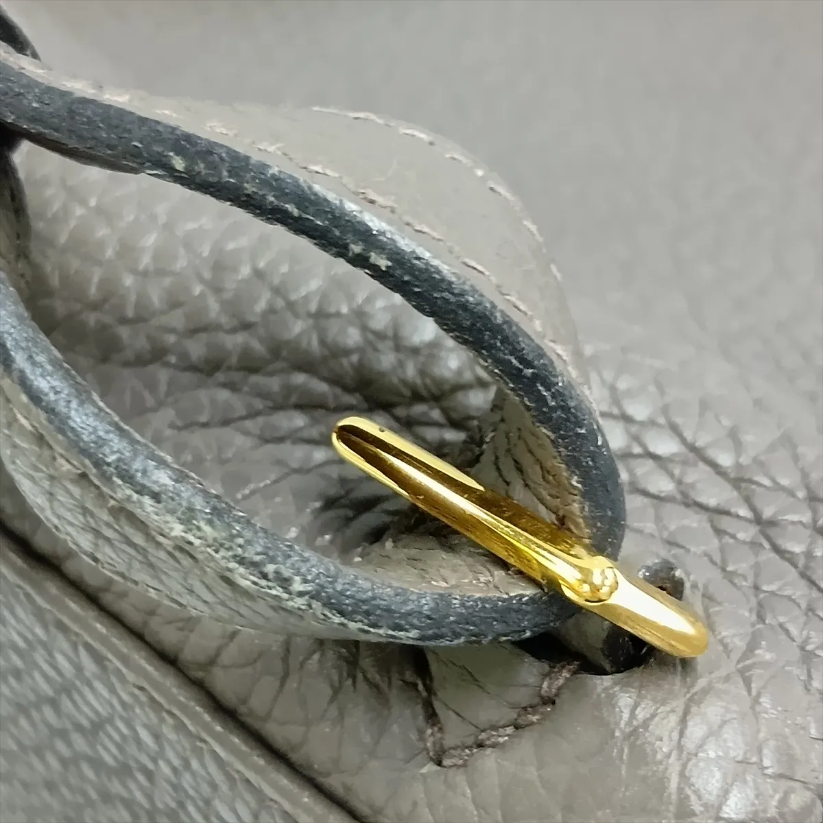 [Individually packaged] Hermes Kelly Ad PM Togo Etoupe Gold Hardware D:2019 — view 11