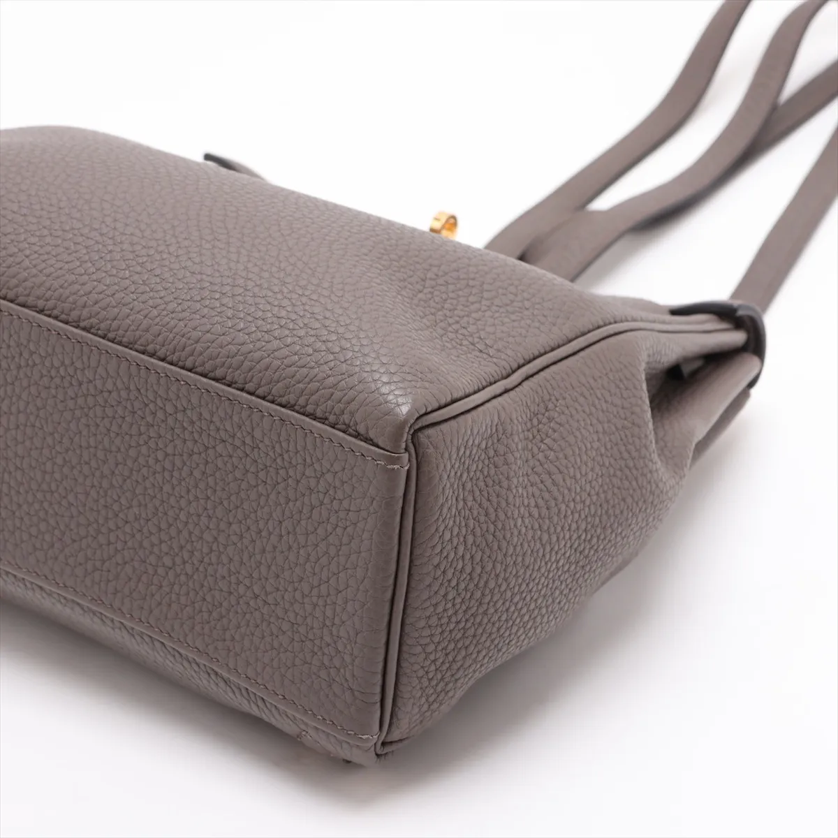 [Individually packaged] Hermes Kelly Ad PM Togo Etoupe Gold Hardware D:2019 — view 3