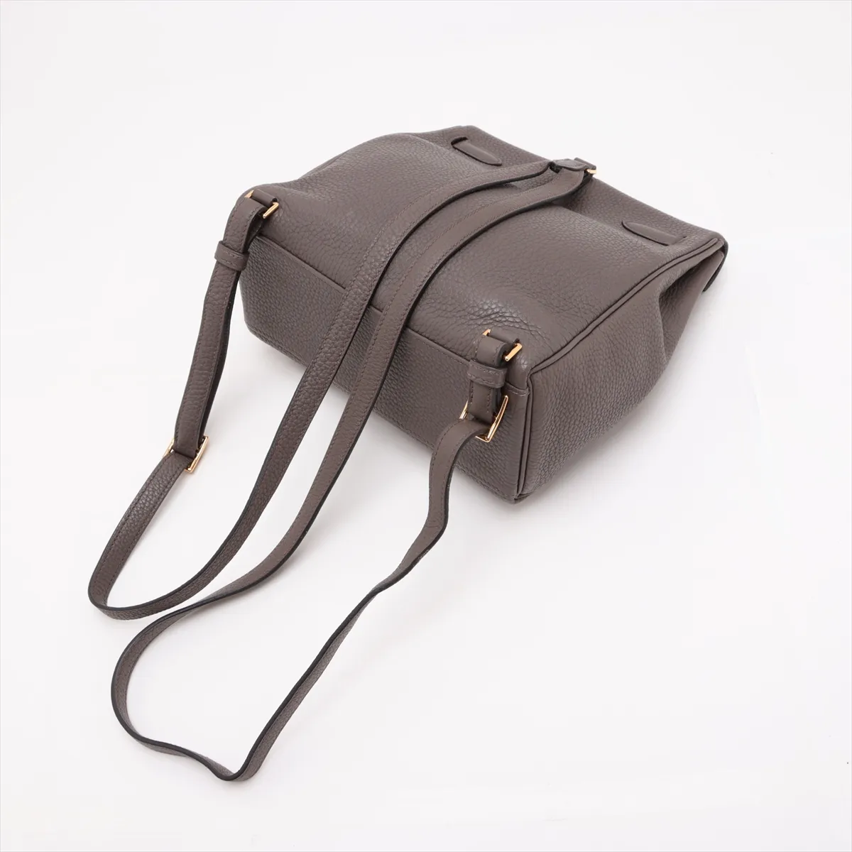 [Individually packaged] Hermes Kelly Ad PM Togo Etoupe Gold Hardware D:2019 — view 5