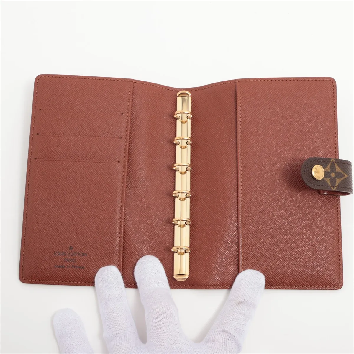 Monogram Agenda PM R20005 SP0021 Brown Notebook Cover — view 3