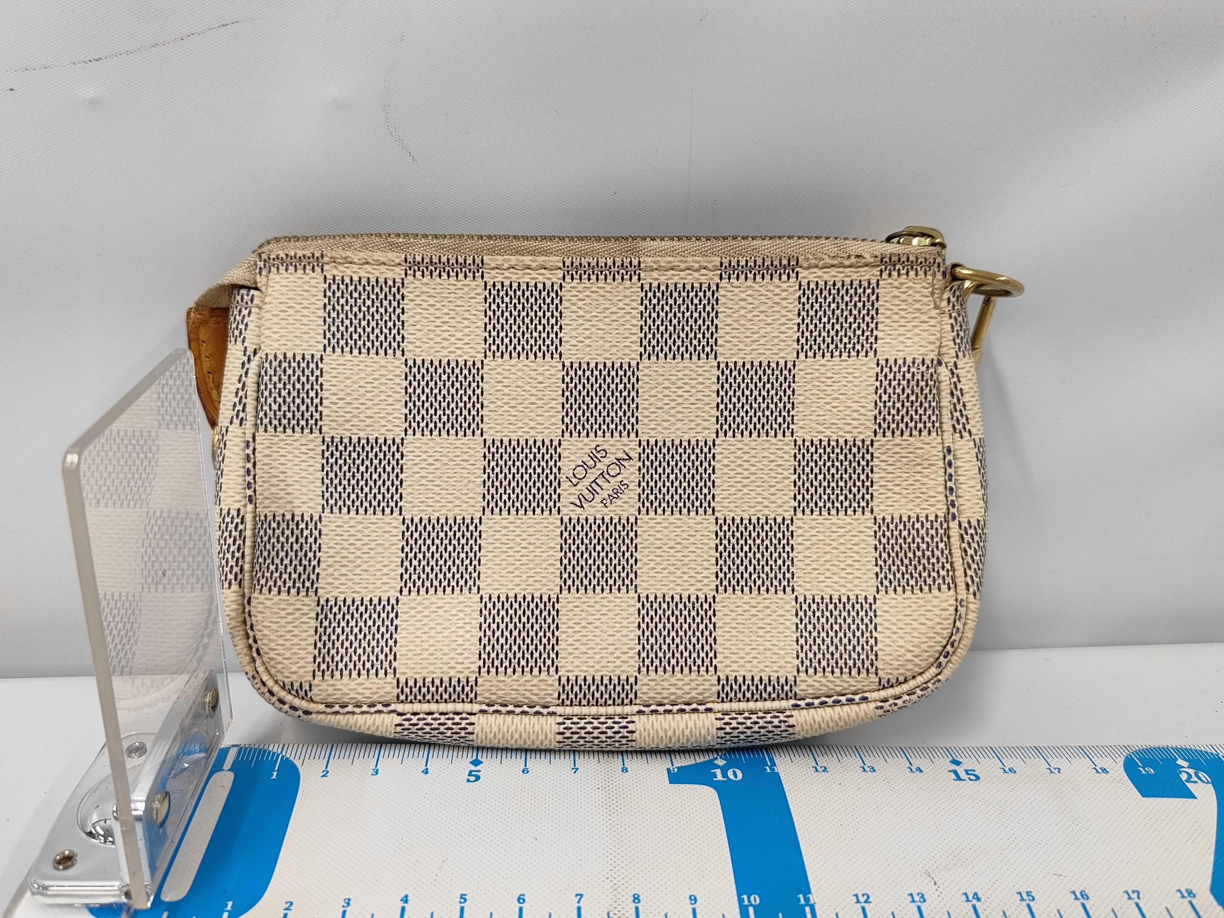Damier Azur Mini Pochette Accessoires N58010 Pouch — view 2