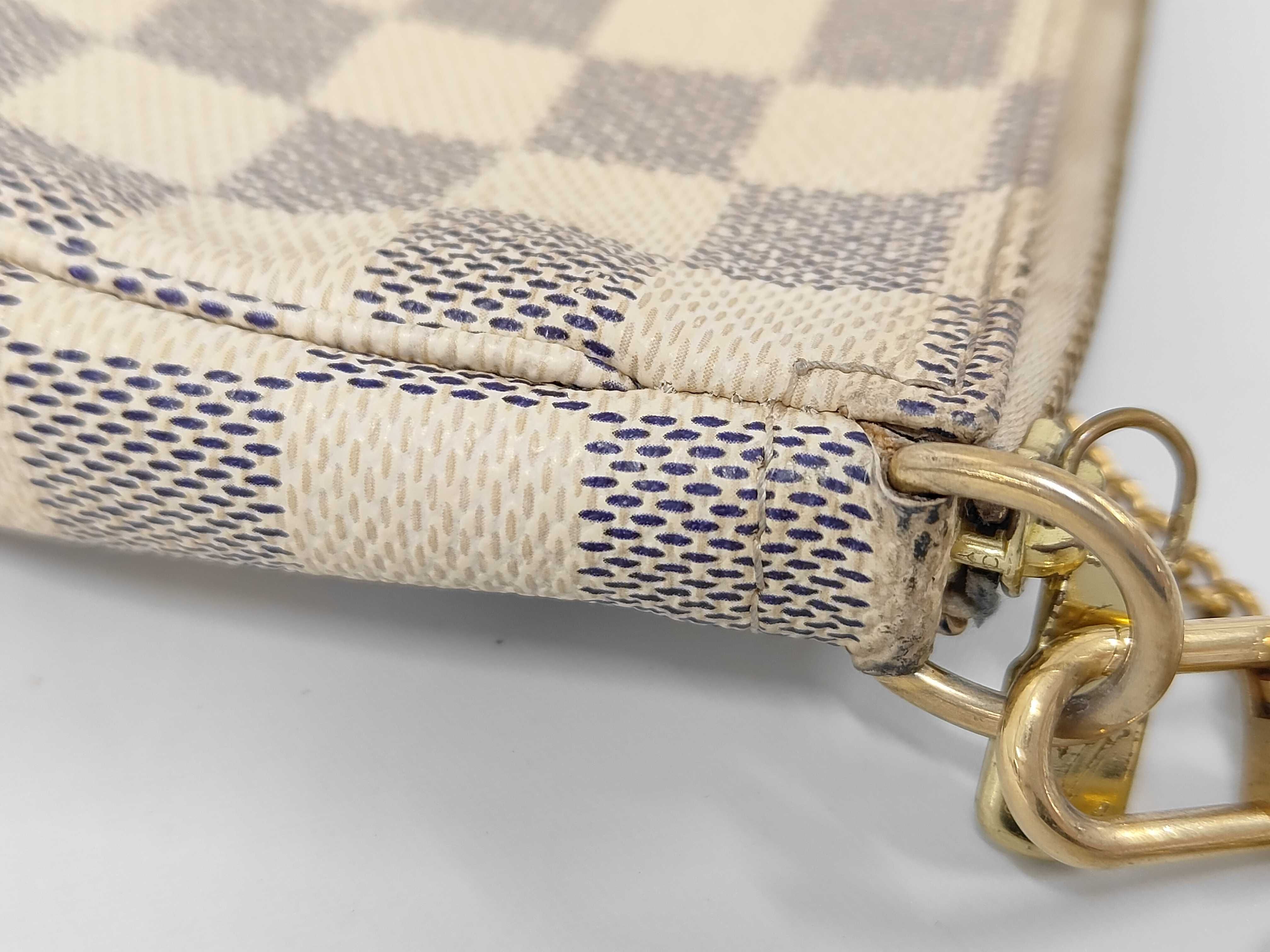 Damier Azur Mini Pochette Accessoires N58010 Pouch — view 8