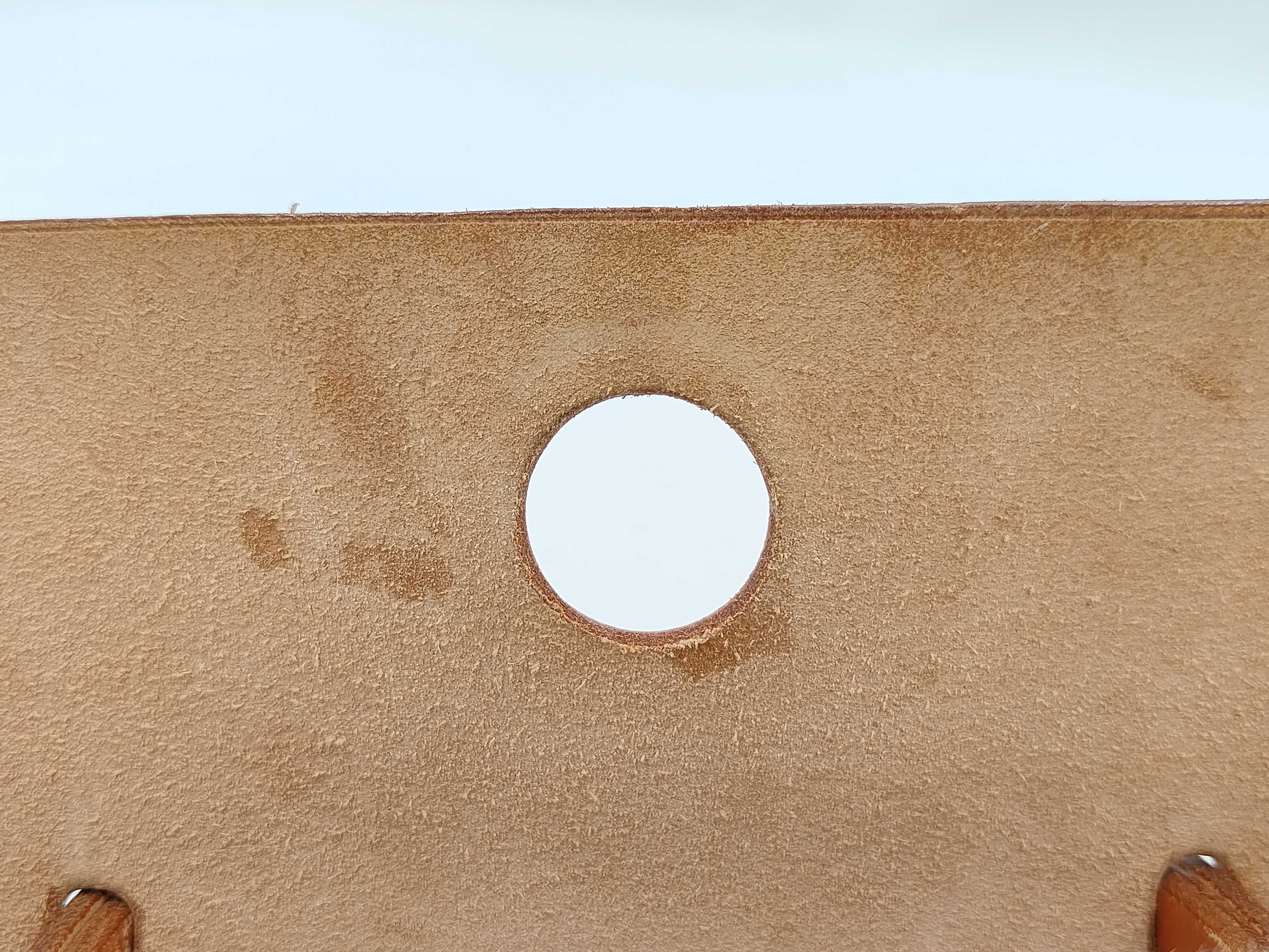 Herbag Ad PM Toile H x Vache Hunter Beige x Brown Silver Hardware C Shoulder Bag — view 14