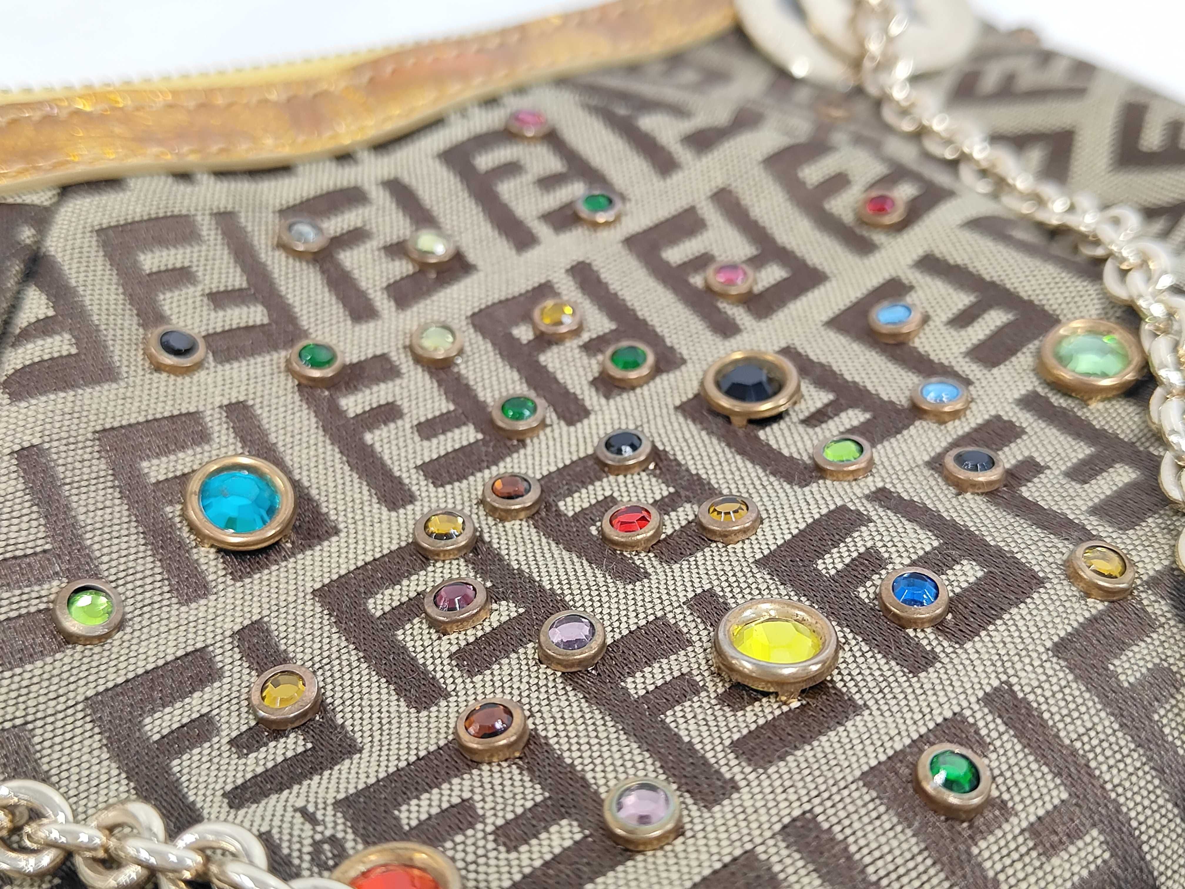 Zucchino Bijou Chain Pouch Handbag — view 9