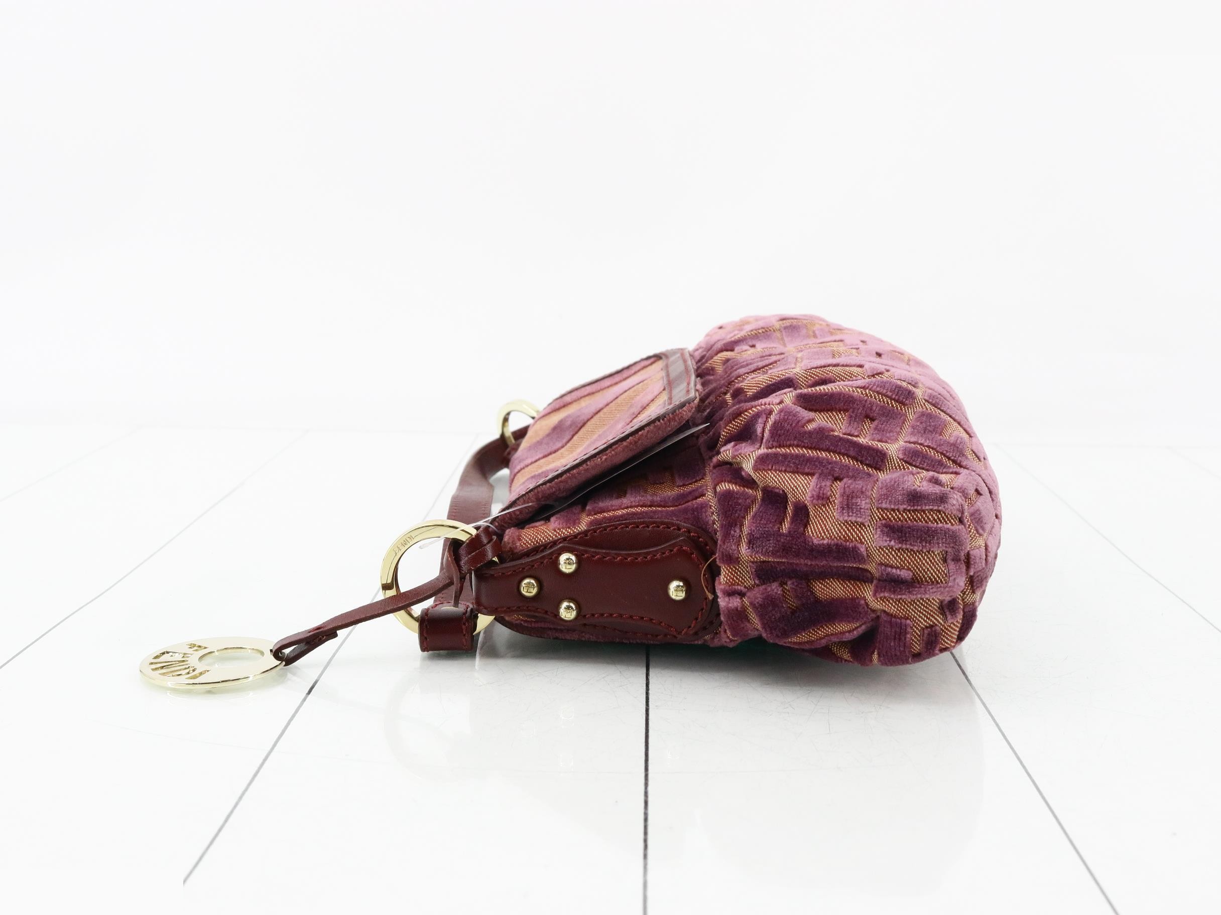 Zucca Velour Calfskin Handbag — view 4