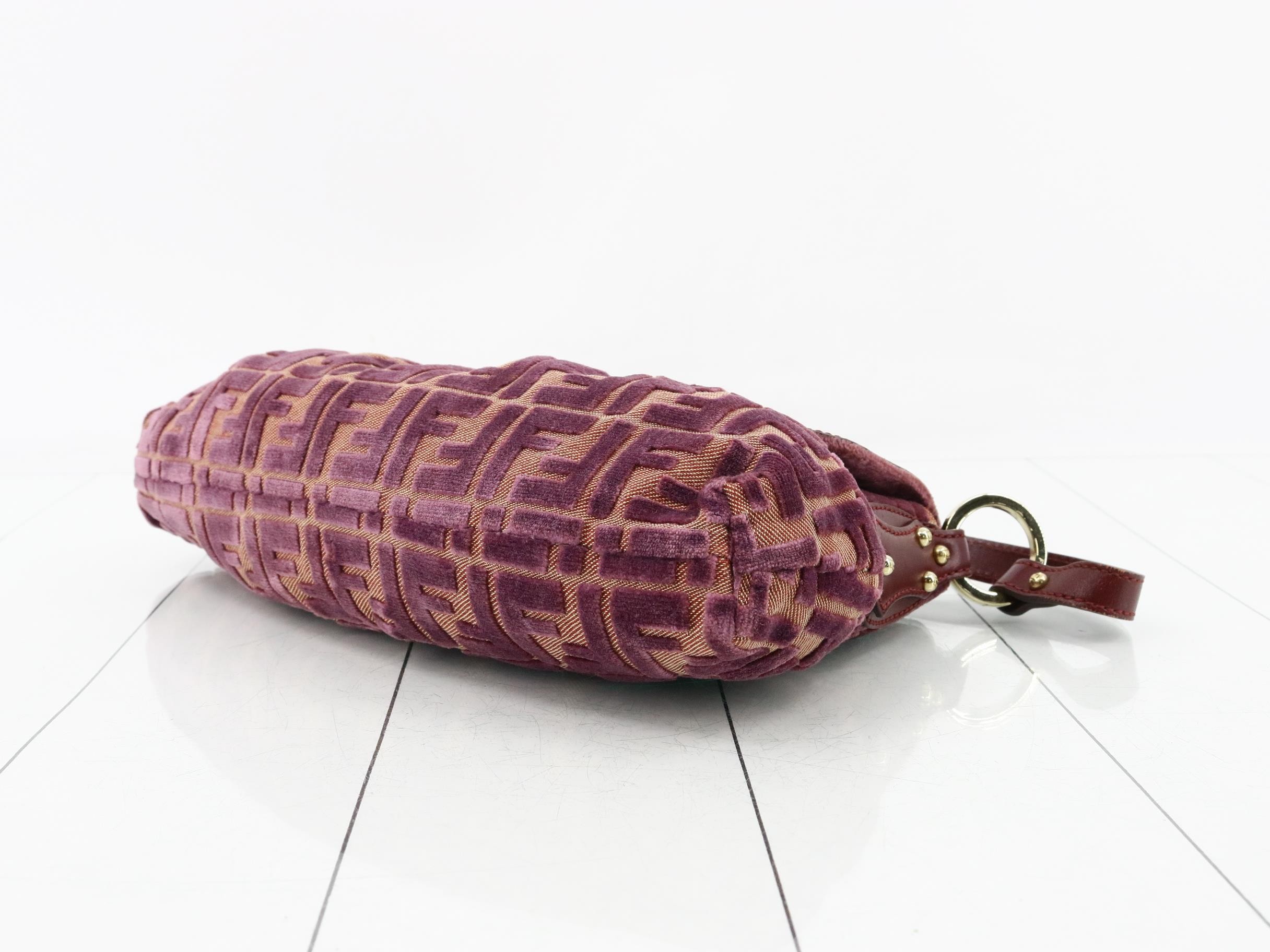 Zucca Velour Calfskin Handbag — view 6