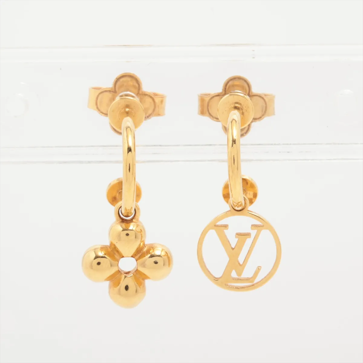 M64859 Boucles d'Oreilles Blooming Earrings (Pair) GP Gold. Shows signs of wear, — view 2