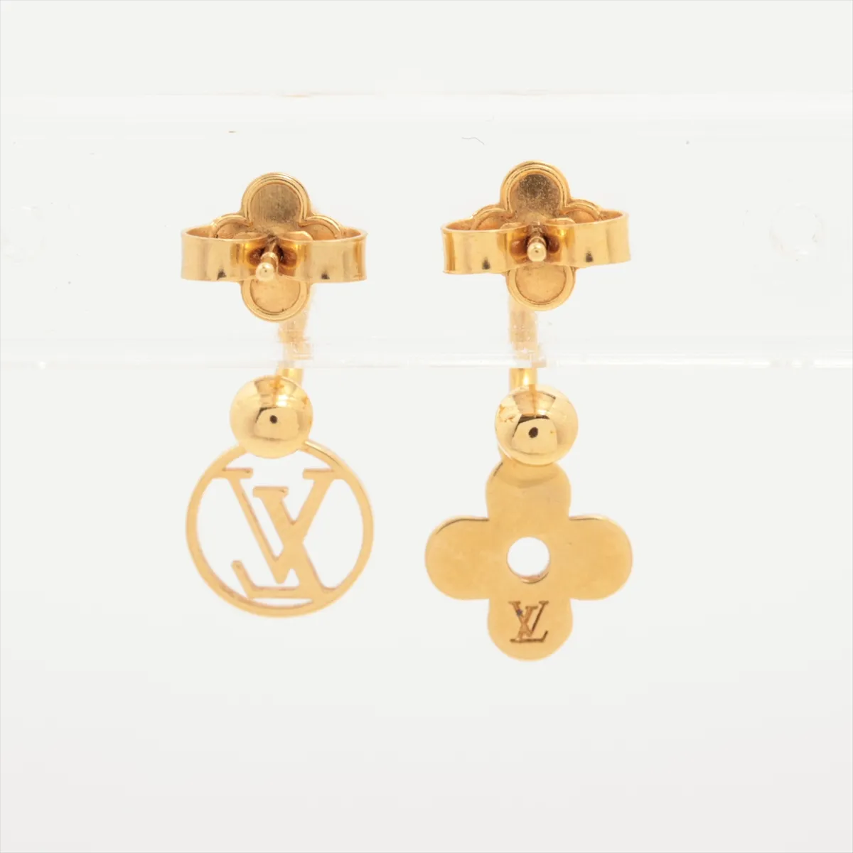 M64859 Boucles d'Oreilles Blooming Earrings (Pair) GP Gold. Shows signs of wear, — view 3