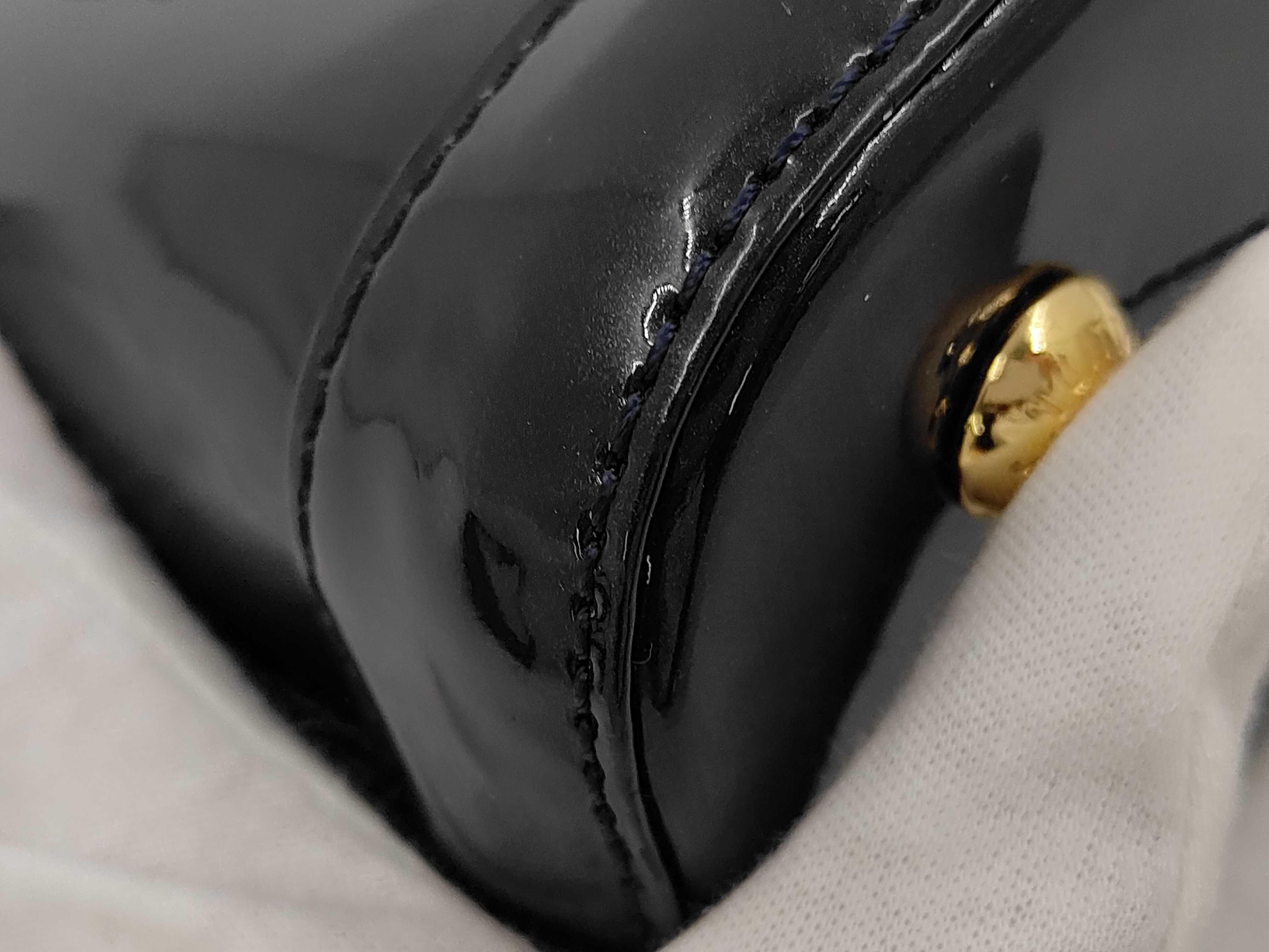 Vernis 1839 Alma BB M54705 Navy Handbag — view 3