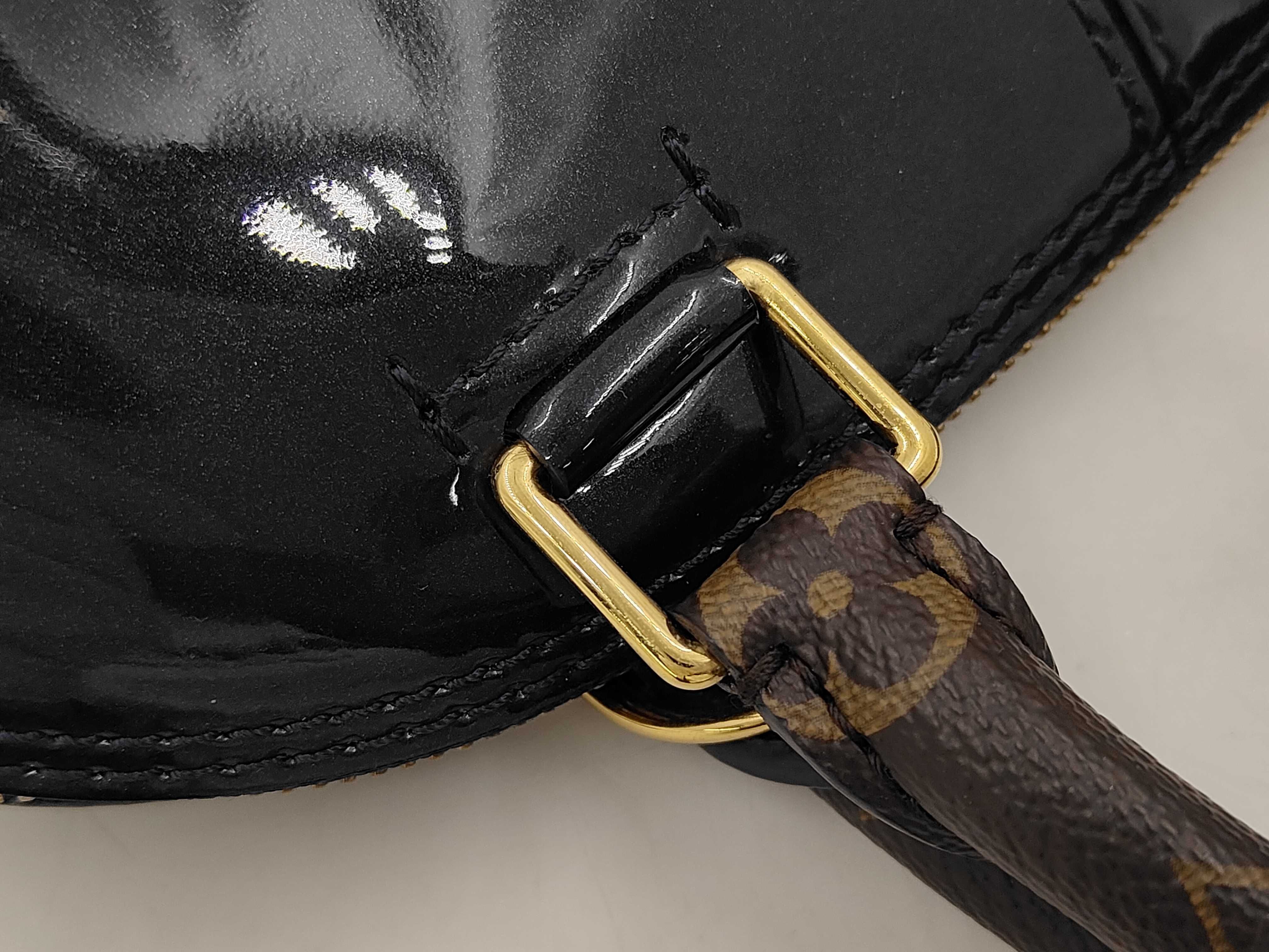 Vernis 1839 Alma BB M54705 Navy Handbag — view 7