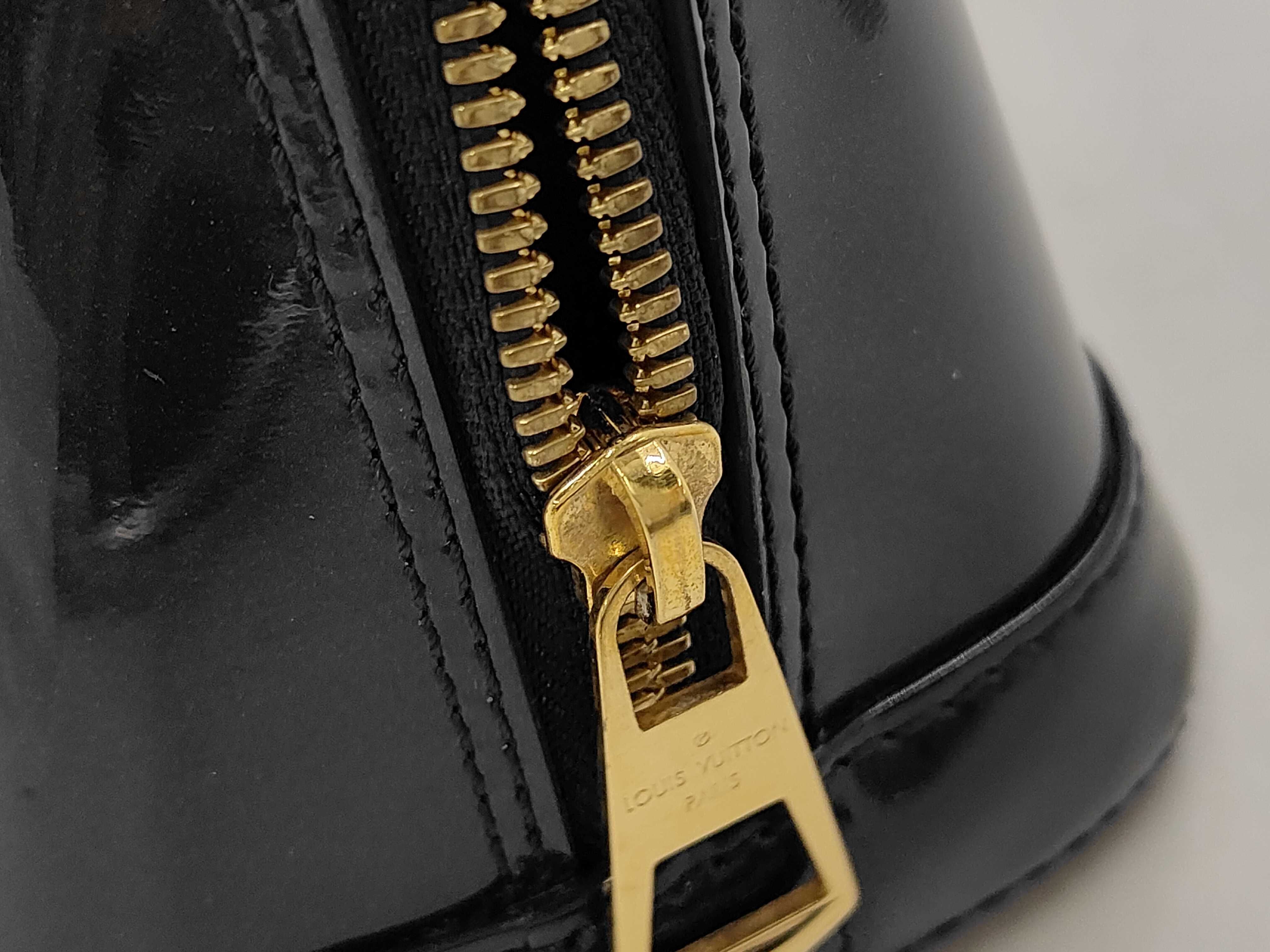 Vernis 1839 Alma BB M54705 Navy Handbag — view 10