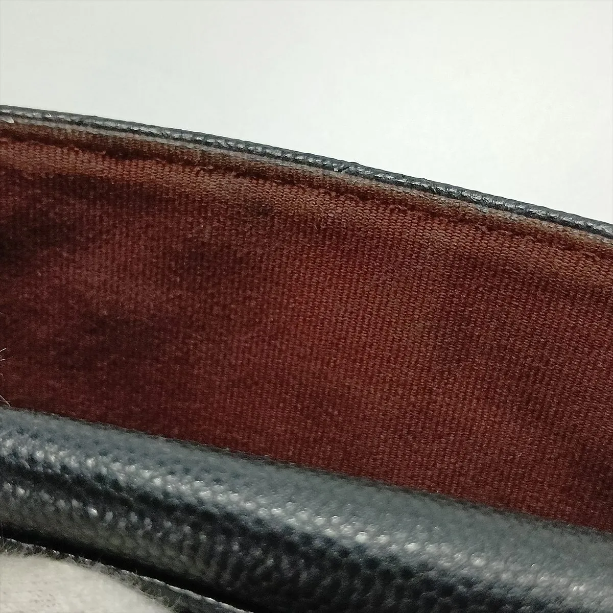 Matelassé Caviar Skin Chain Shoulder Bag, Black with Gold Hardware, 32002865, Serial Number , AP2727 — view 10
