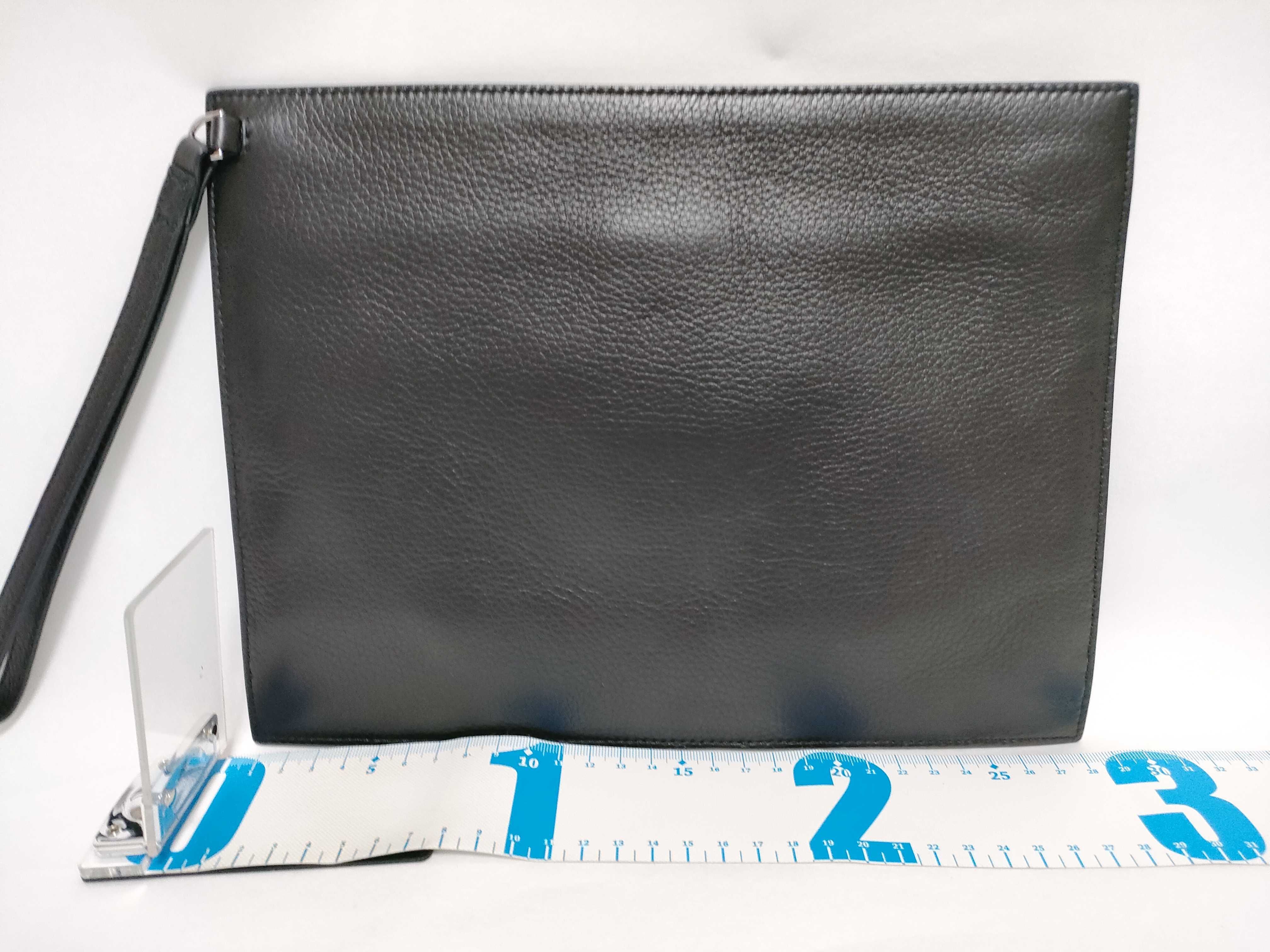 Leather Tote Clutch Bag — view 2