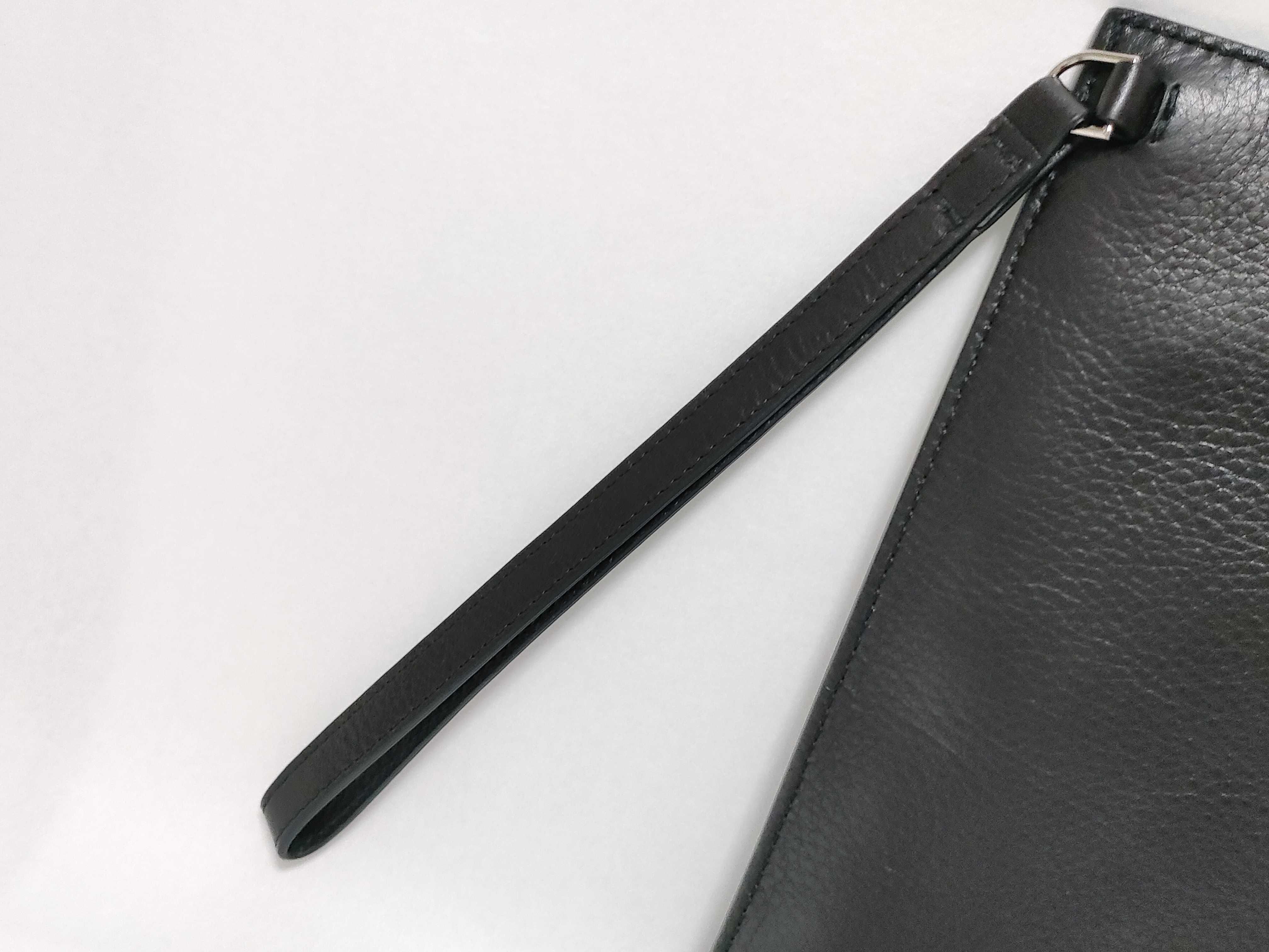 Leather Tote Clutch Bag — view 3