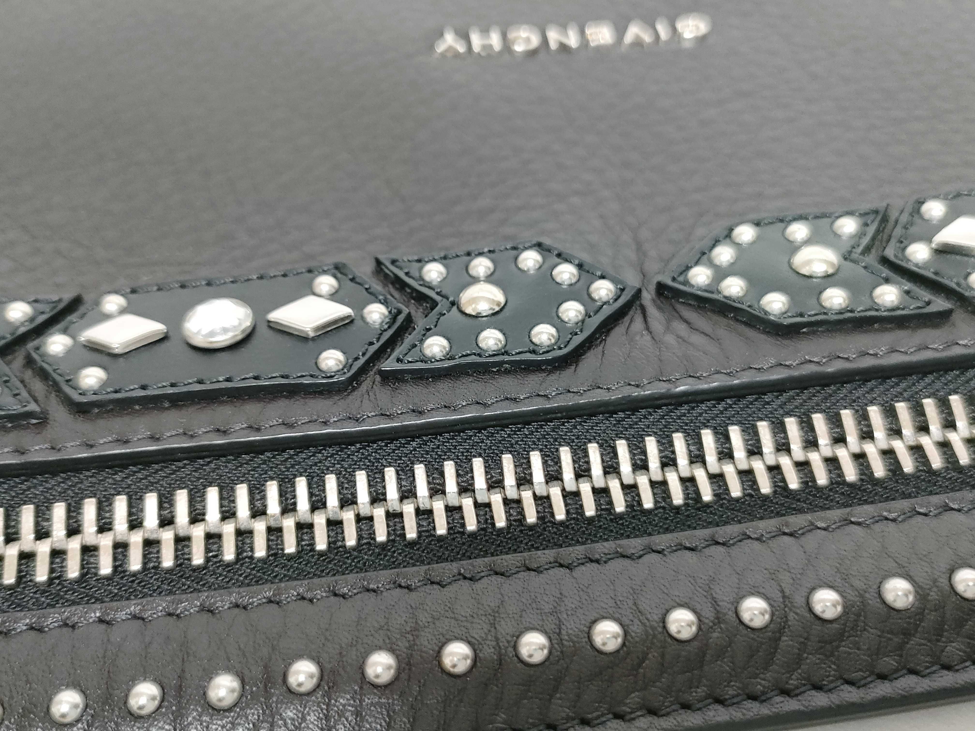 Leather Tote Clutch Bag — view 6