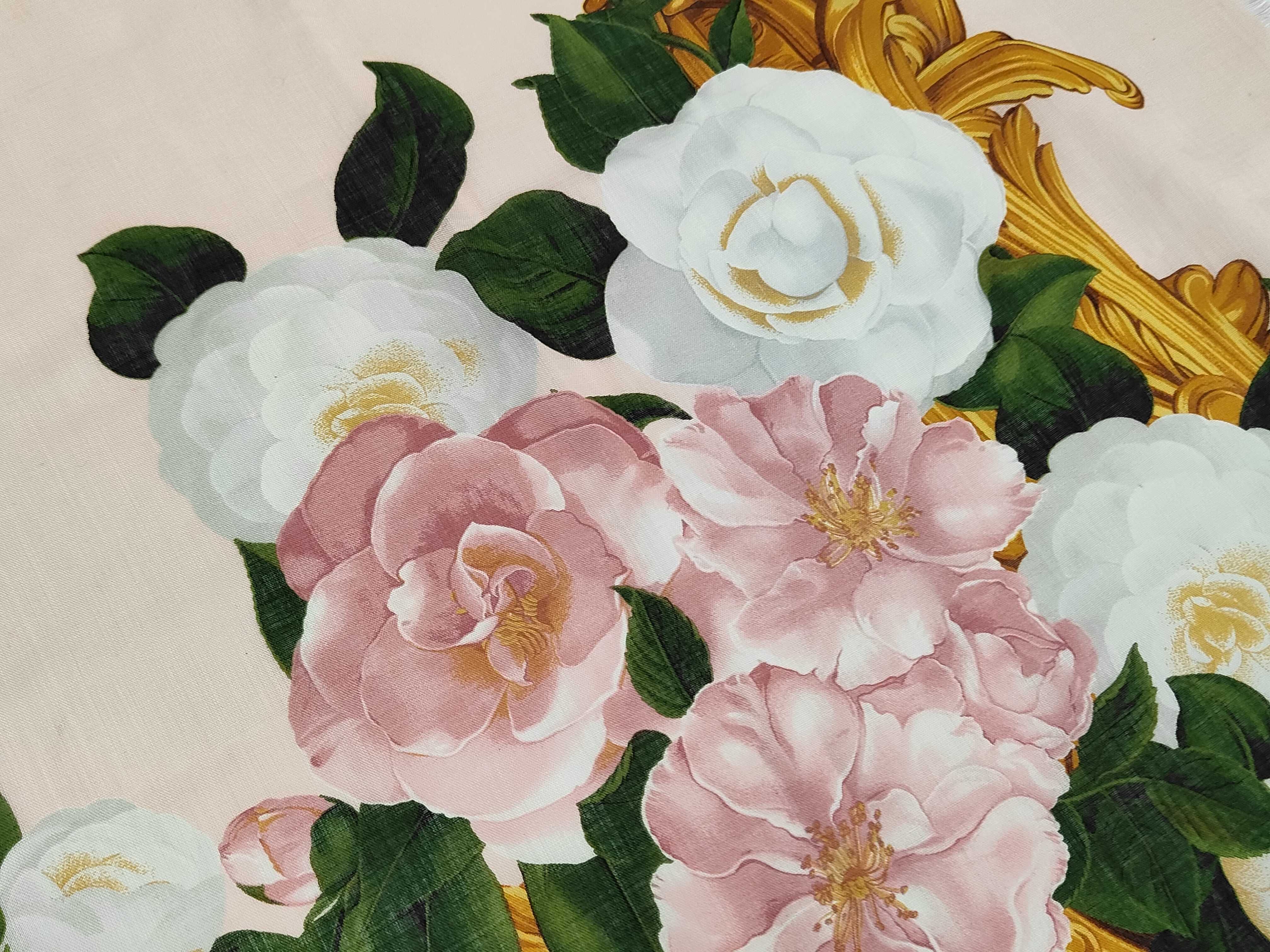 Floral Pink Large Stole and Other Accessories — view 3