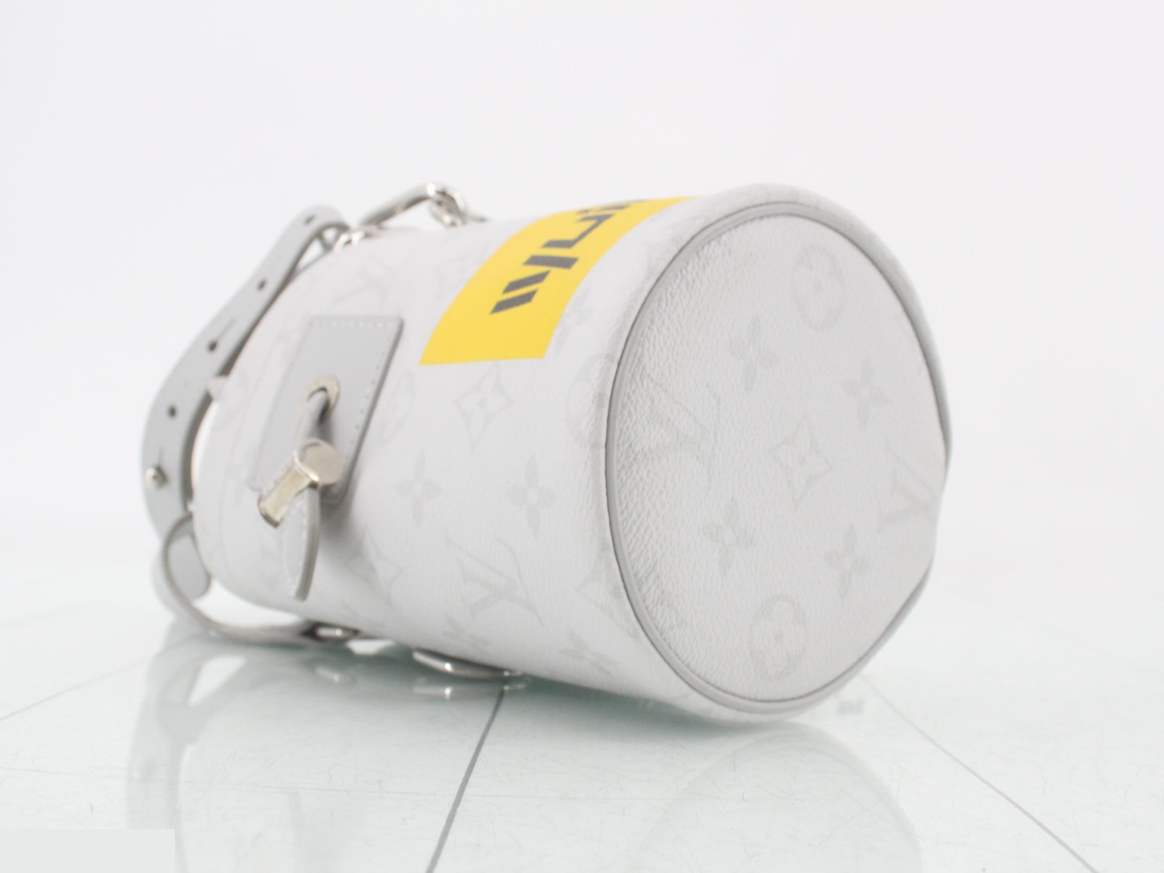 Monogram White Chalk Nano Sling Shoulder Bag — view 5