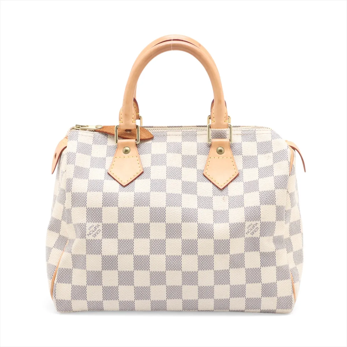 Damier Azur Speedy 25 N41534 SP2017 White — view 2
