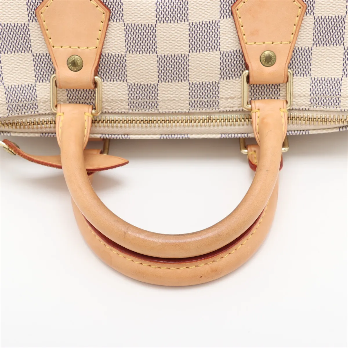 Damier Azur Speedy 25 N41534 SP2017 White — view 5