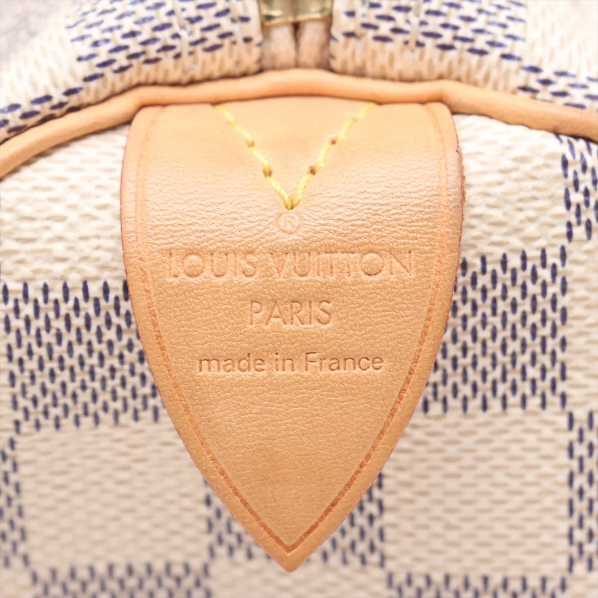 Damier Azur Speedy 25 N41534 SP2017 White — view 9