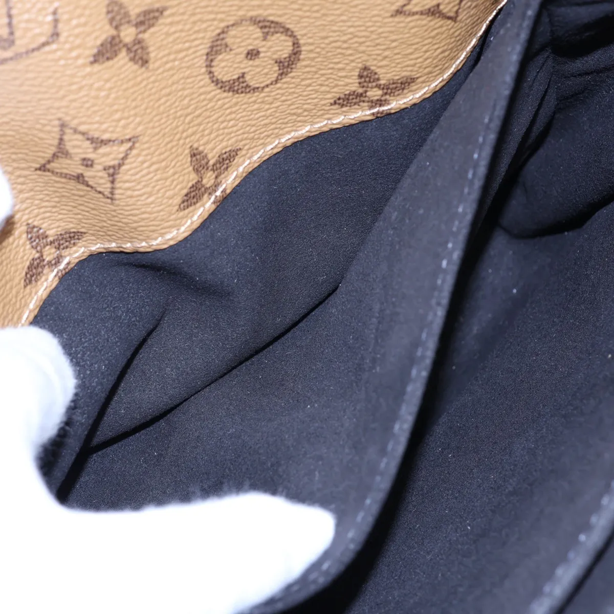 Monogram Reverse Pochette Metis MM M44876 AR5220 Brown (RFID detected) — view 11