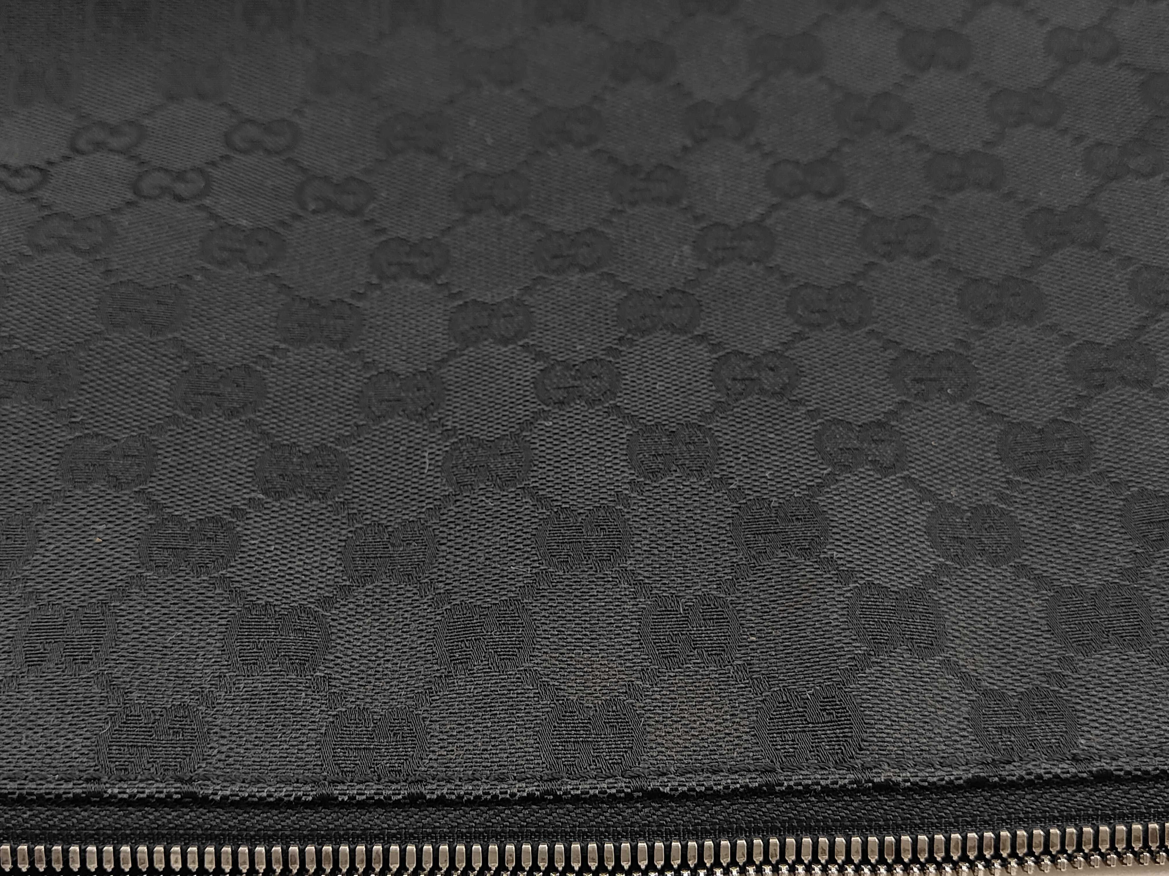 GG Canvas Shoulder Bag, Black — view 13