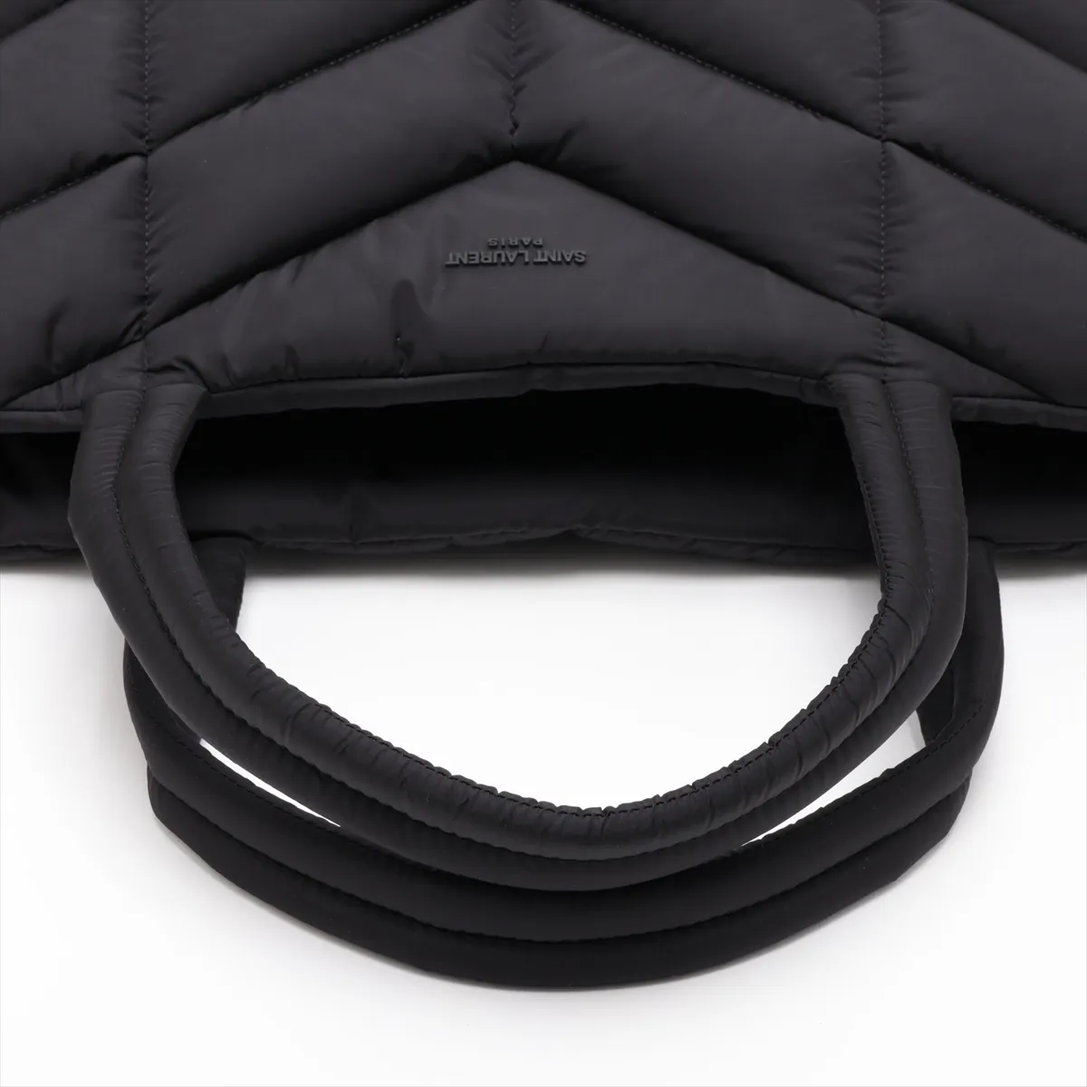 Puffer Nylon Tote Bag, Black, 752888 — view 5