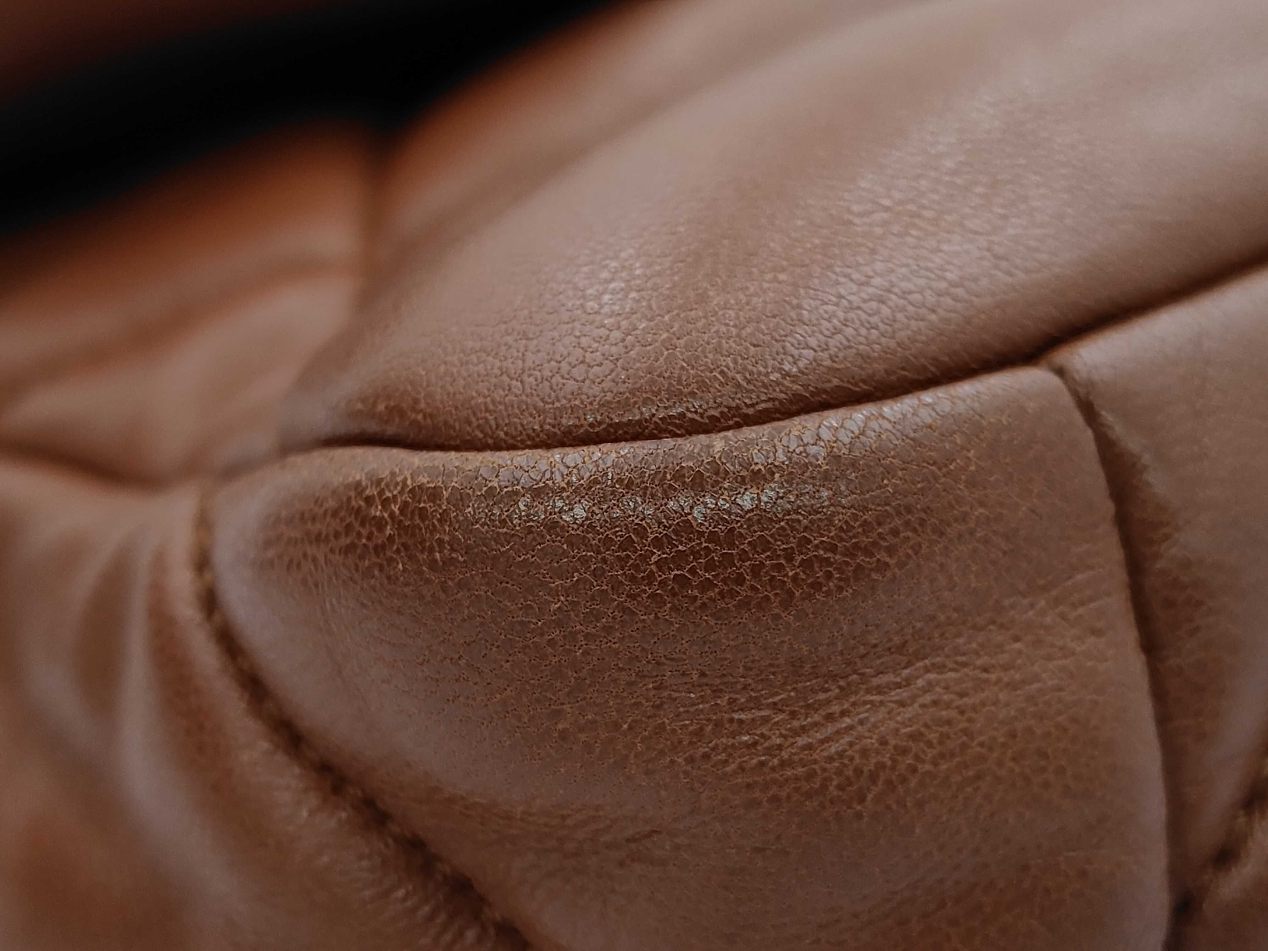 19 Leather Brown Logo Hardware Shoulder Bag with IC Plate — view 6