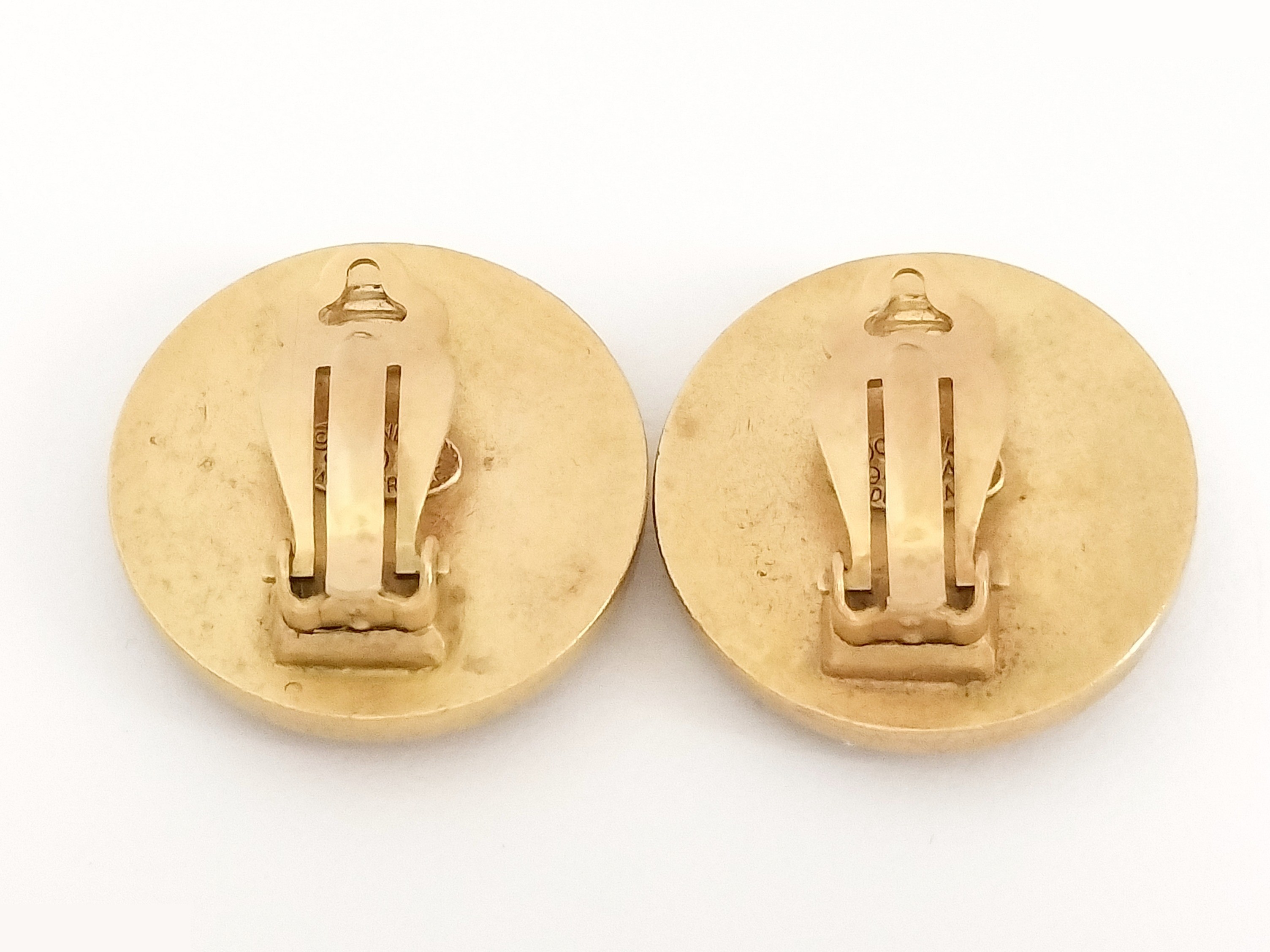 Coco Black Gold Earrings — view 4