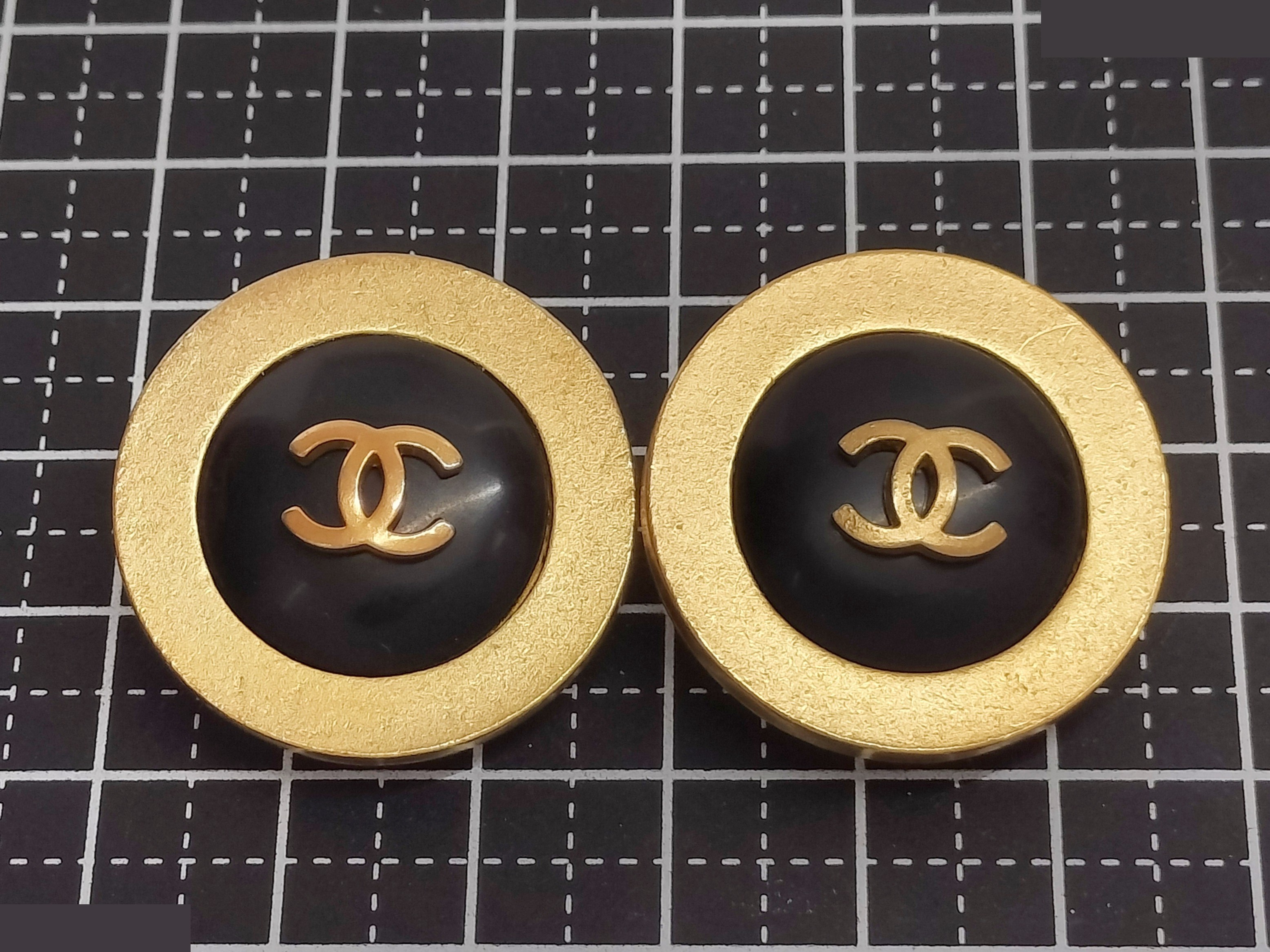 Coco Black Gold Earrings — view 7