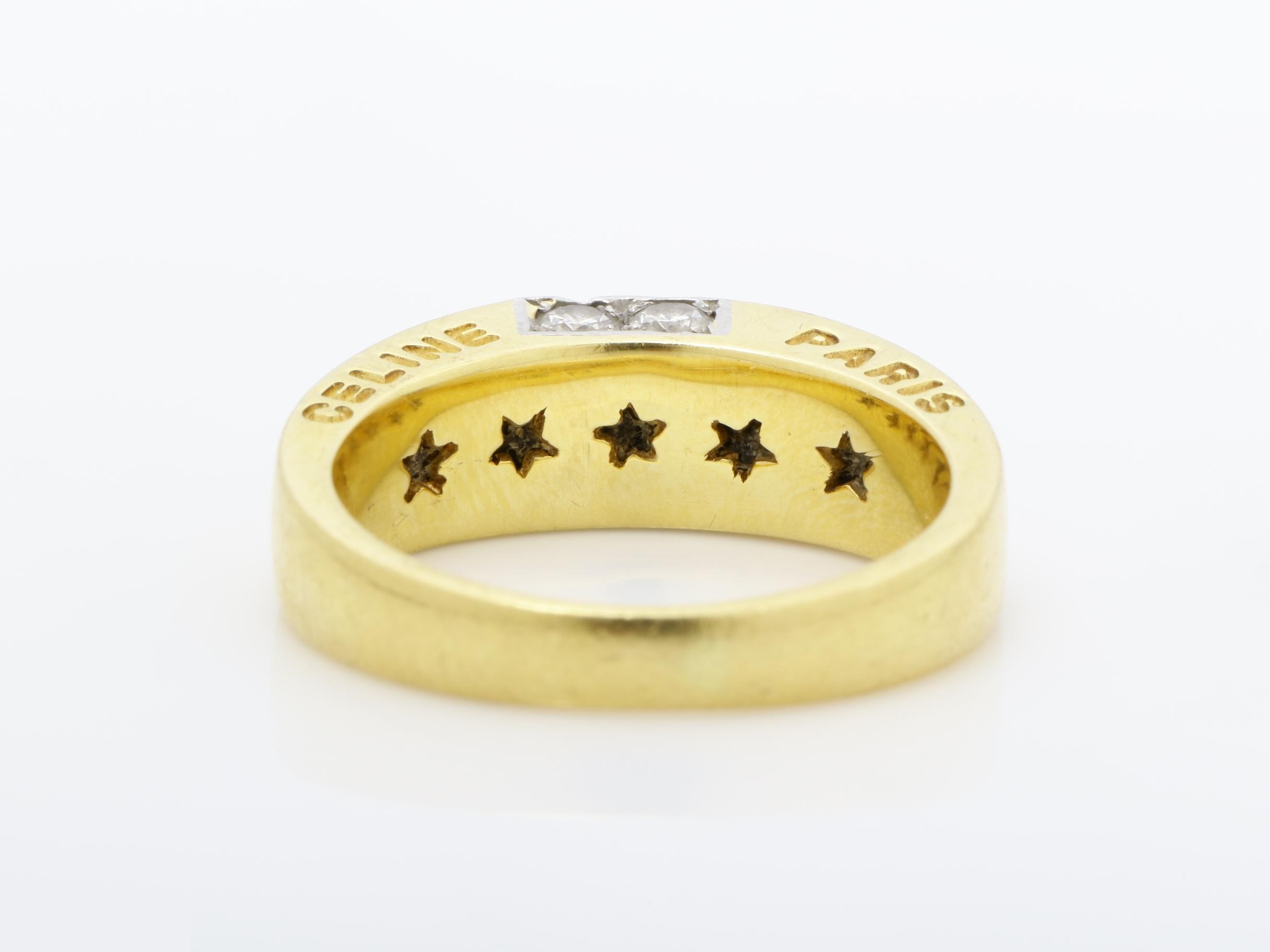 Pt900/750YG, 7.3g, D0.40ct, Other lines, Precious metal, Ring — view 4
