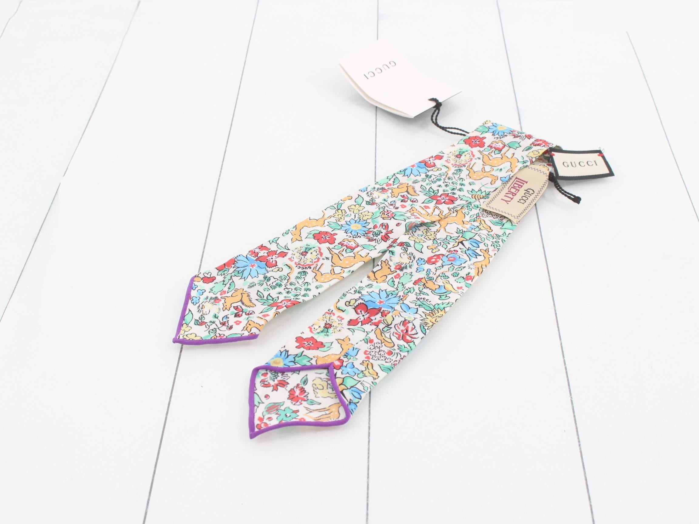 Twilly Scarf - LIBERTY Collaboration — view 3