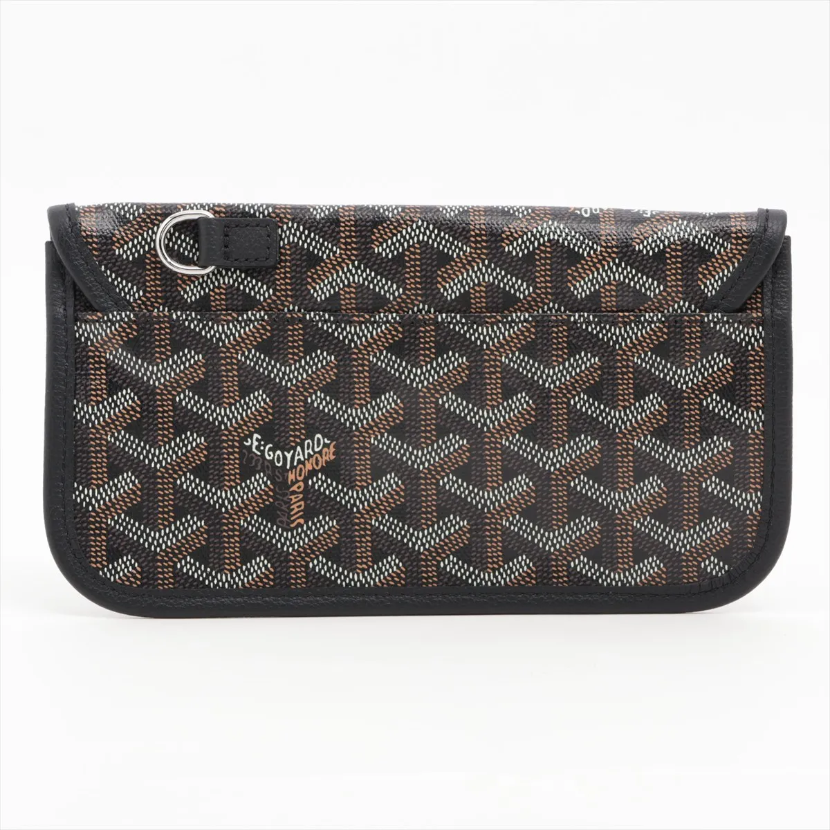 Saint Louis PM PVC x Leather Pouch, Black (Pouch only) — view 2
