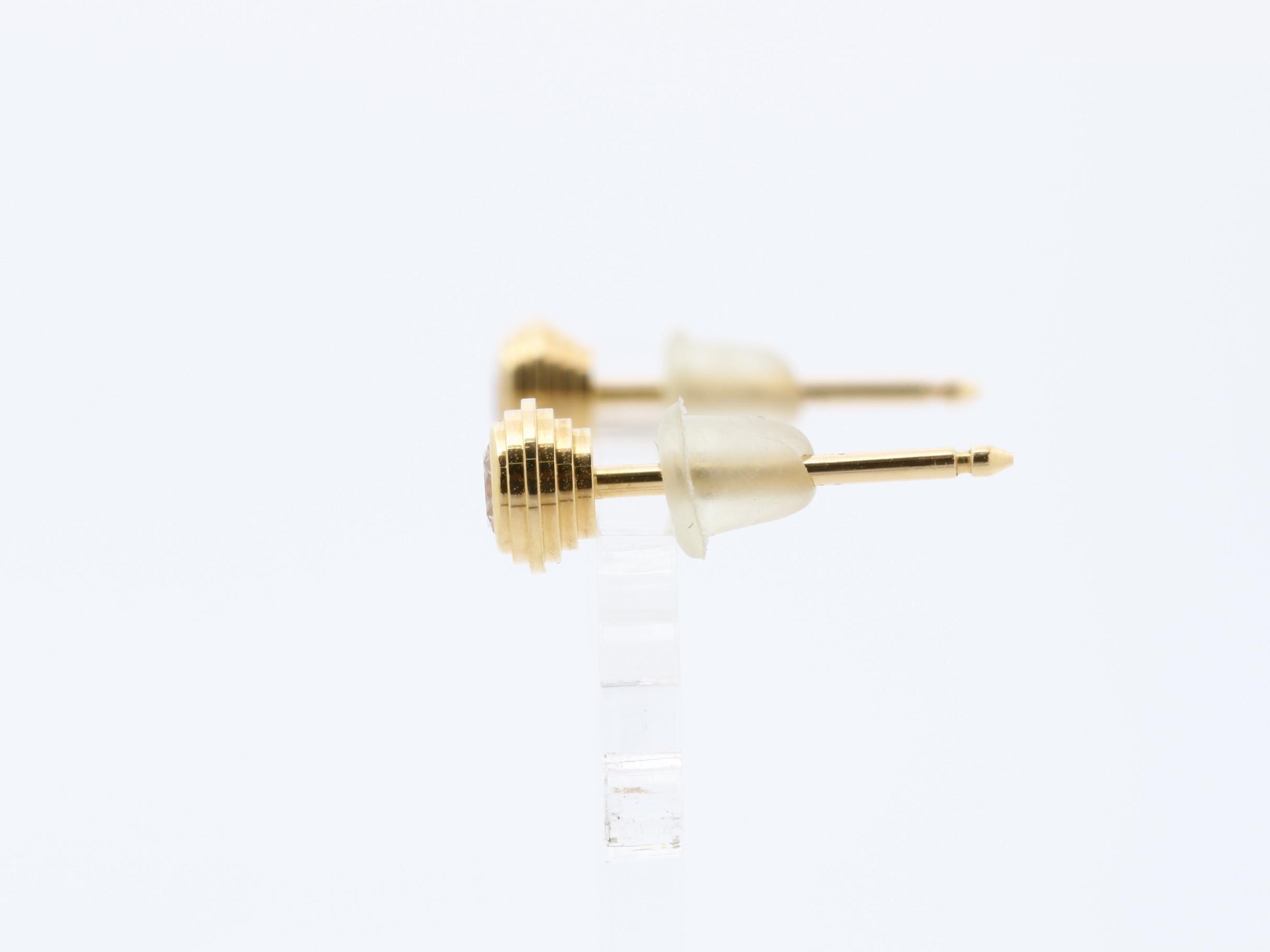 Diamant Léger Damour Earrings, 750PG, Diamond, No Backing — view 5