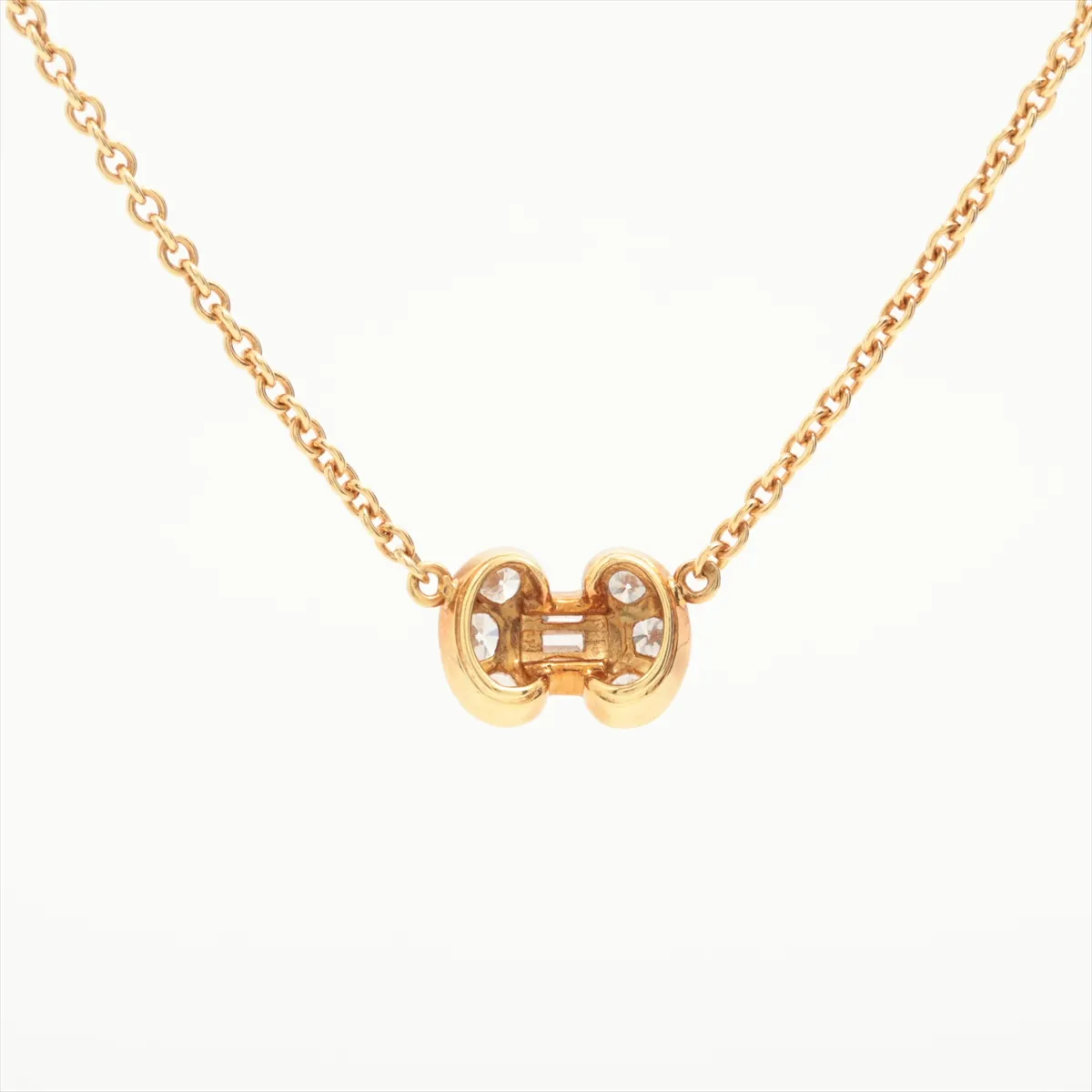 Celestine Diamond Necklace 18Kt(YG) 5.2g B4385A104 Pull ring — view 2