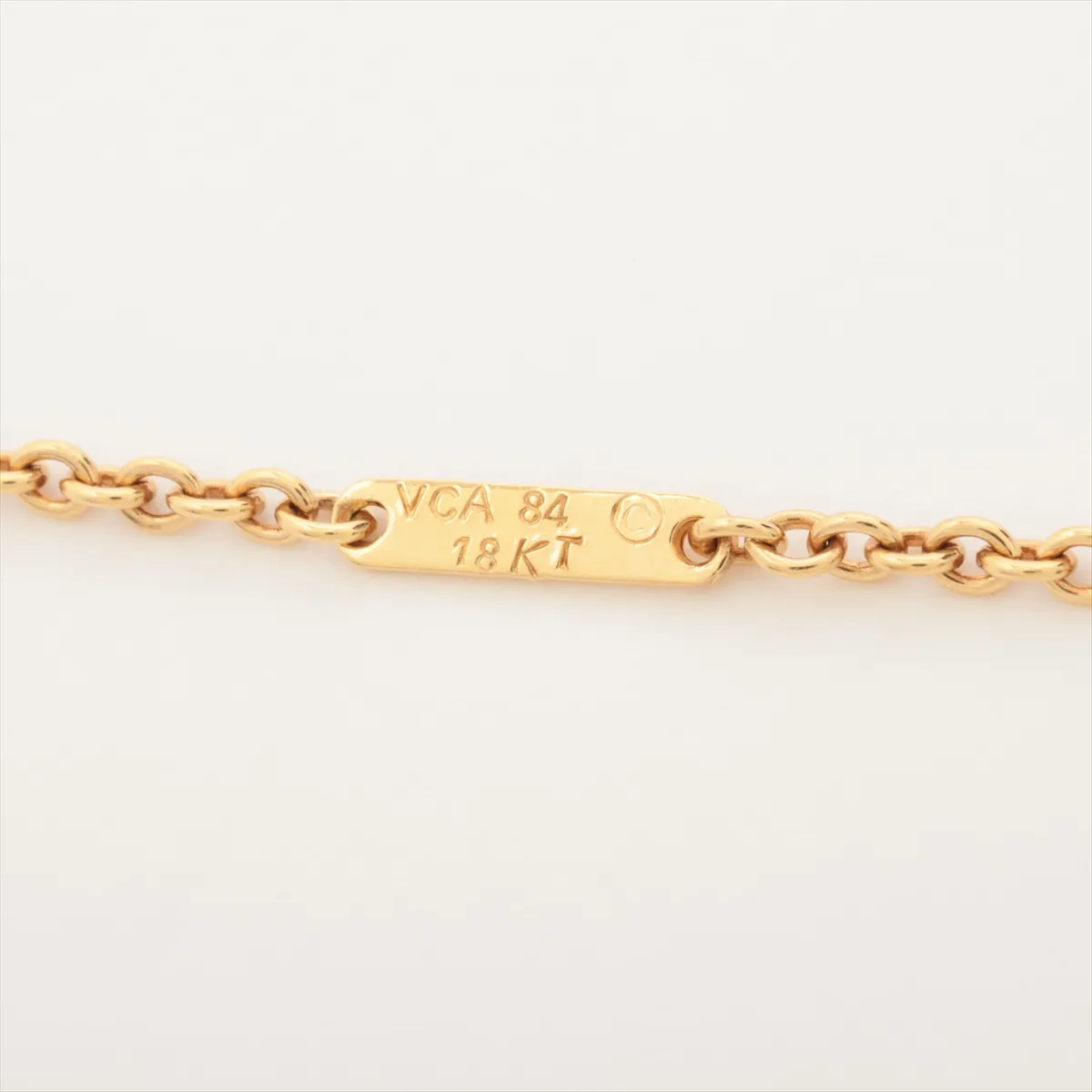 Celestine Diamond Necklace 18Kt(YG) 5.2g B4385A104 Pull ring — view 4