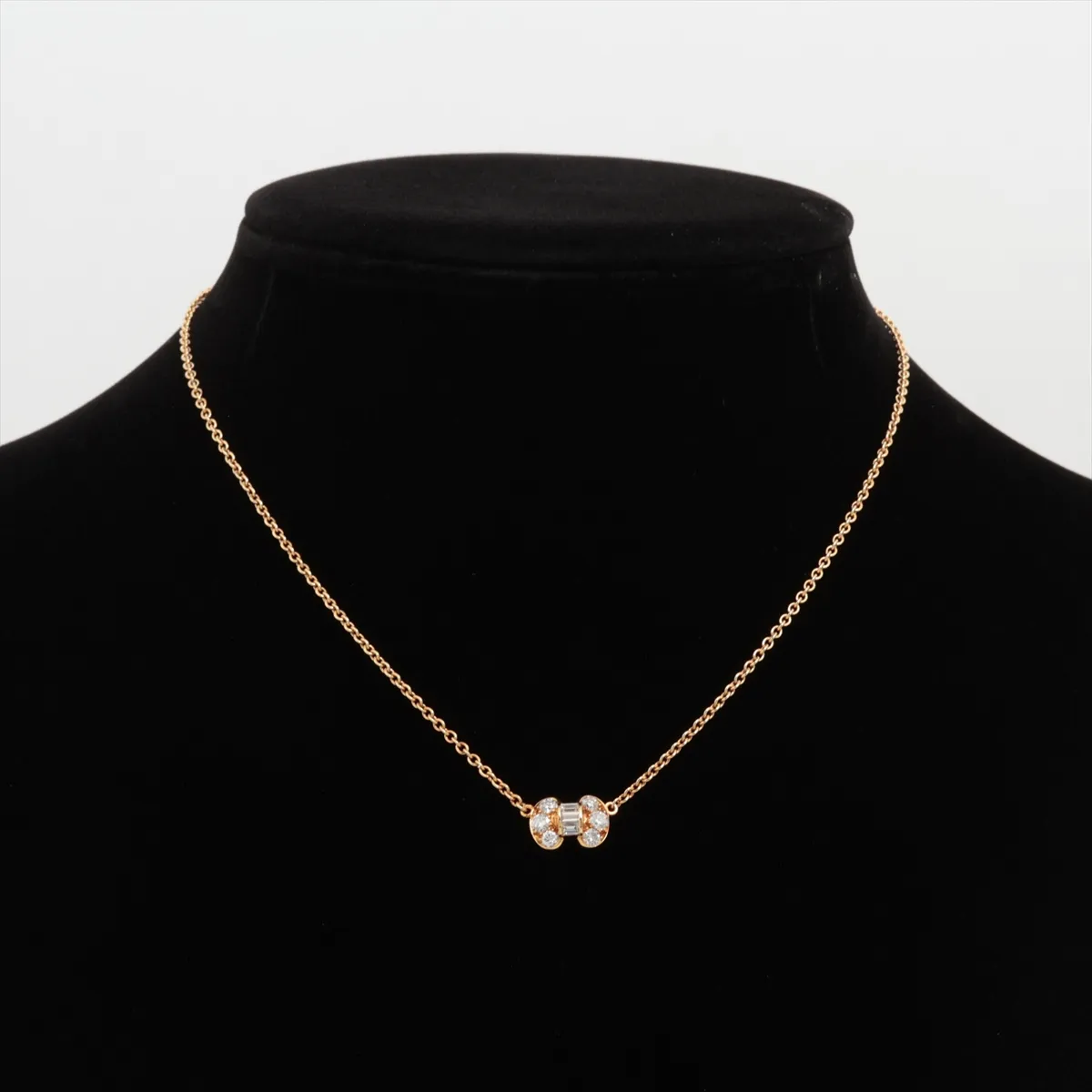 Celestine Diamond Necklace 18Kt(YG) 5.2g B4385A104 Pull ring — view 5