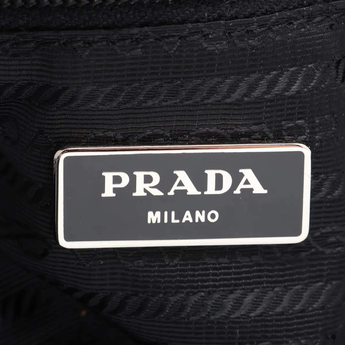 Tessuto x Saffiano V70S Nylon x Leather Boston Bag, Black, V70S, Unsigned Guarantee Card, PIN Code 00 — view 9